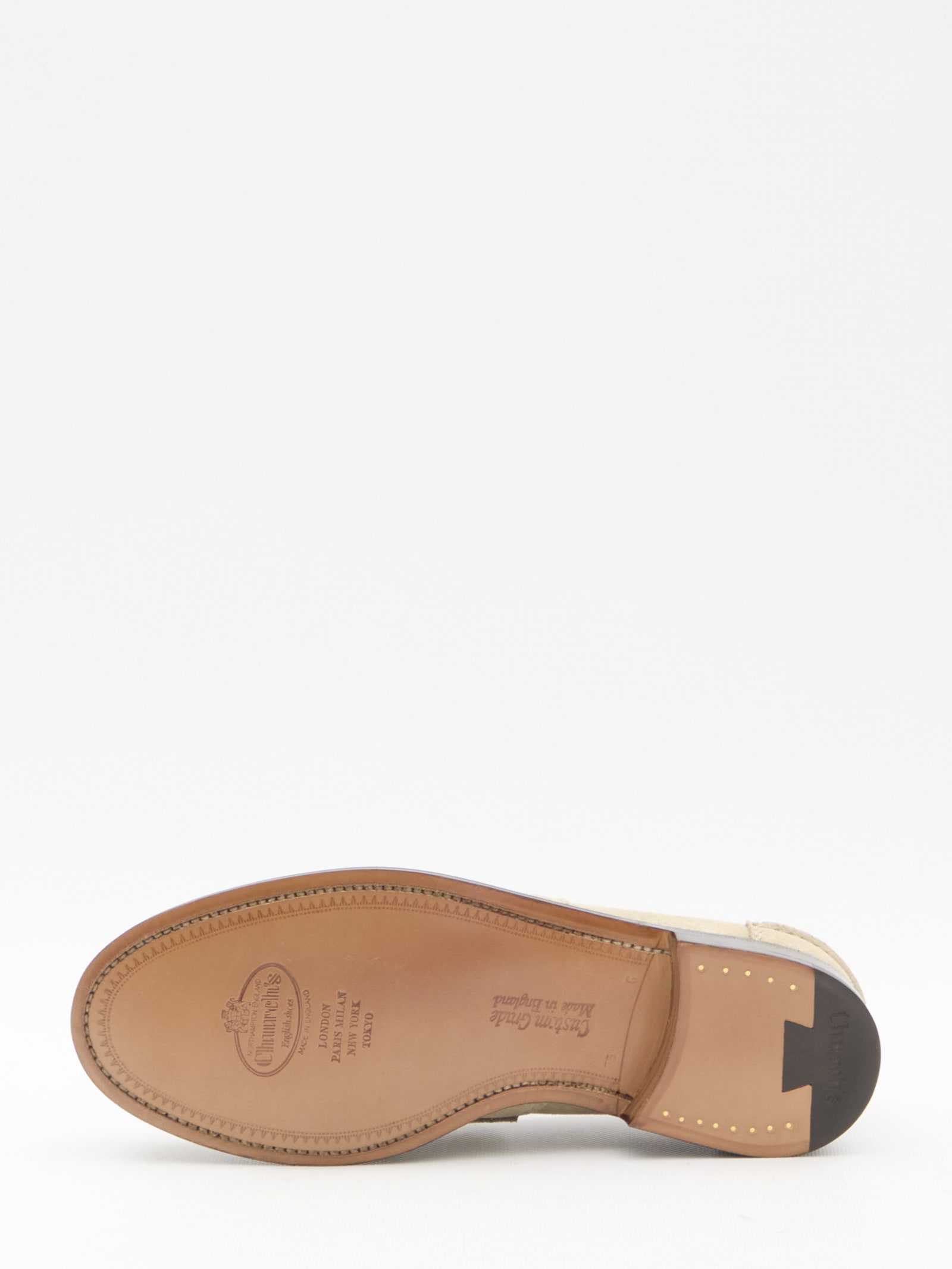 Shop Church's Pembrey Loafers In Beige