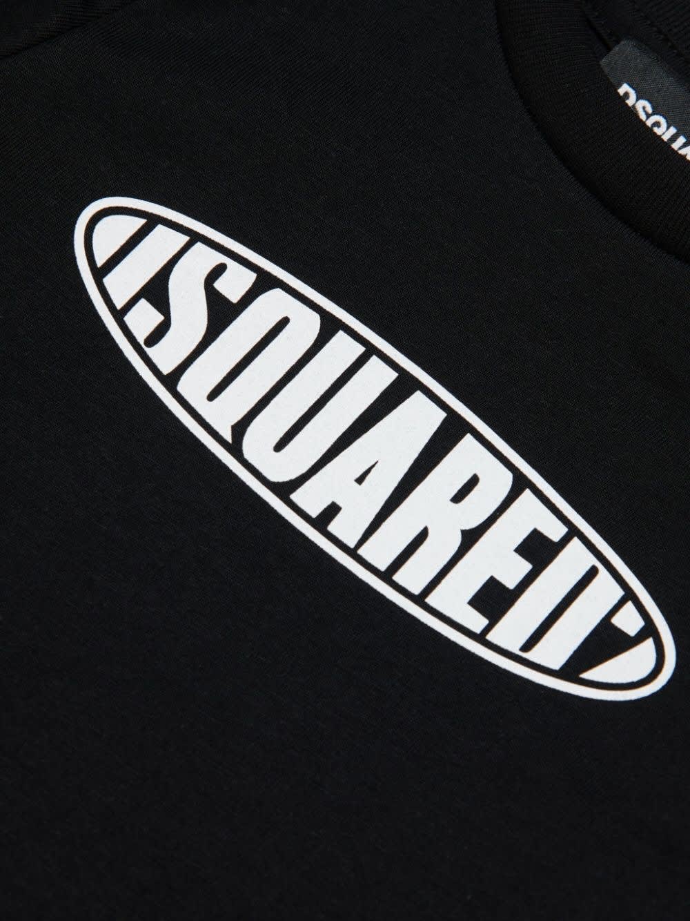 Shop Dsquared2 Black T-shirt With  Print
