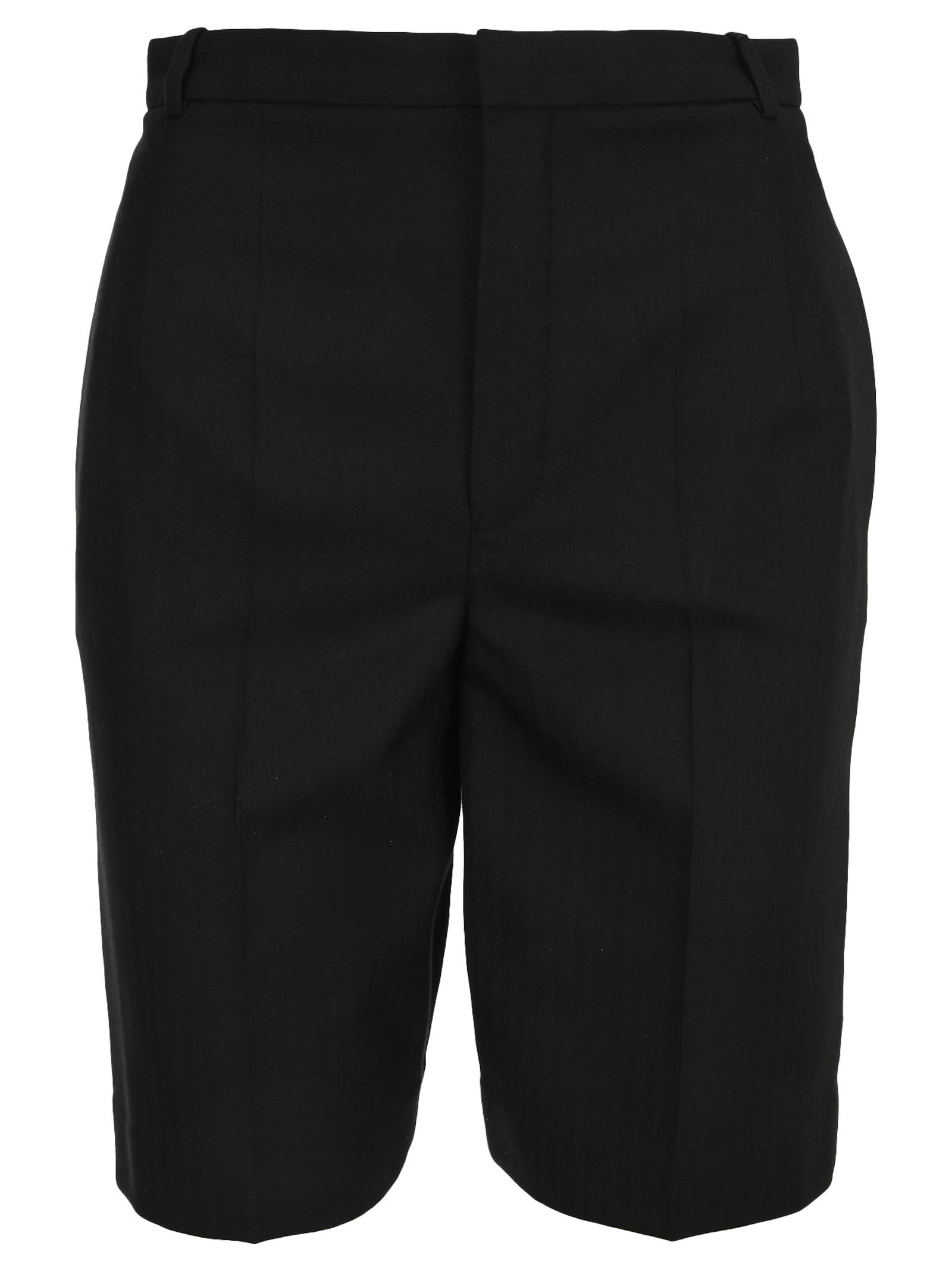 Saint Laurent Tailored Bermuda Shorts In Black