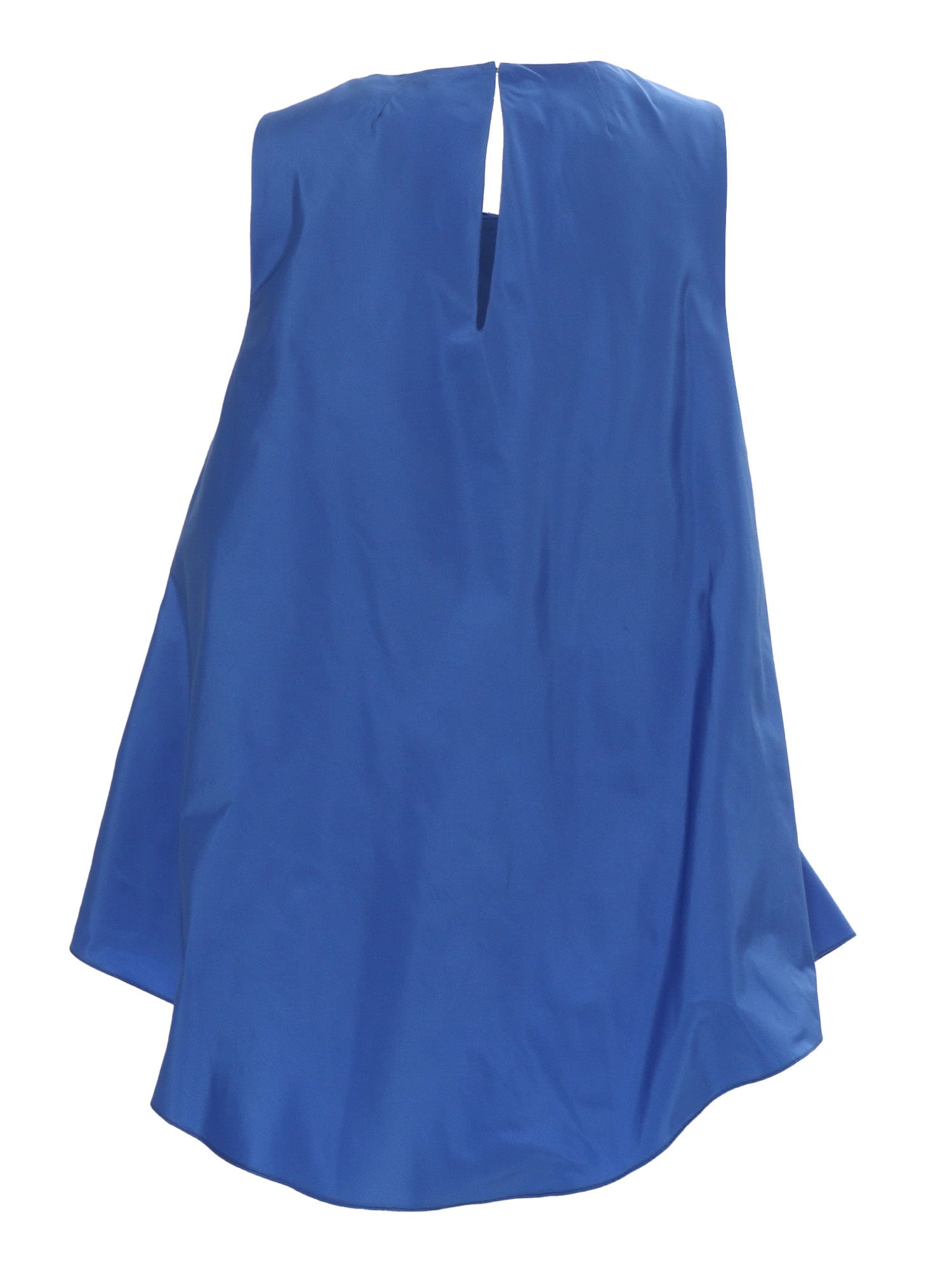 Shop P.a.r.o.s.h Pimpy Top In Blu Cielo
