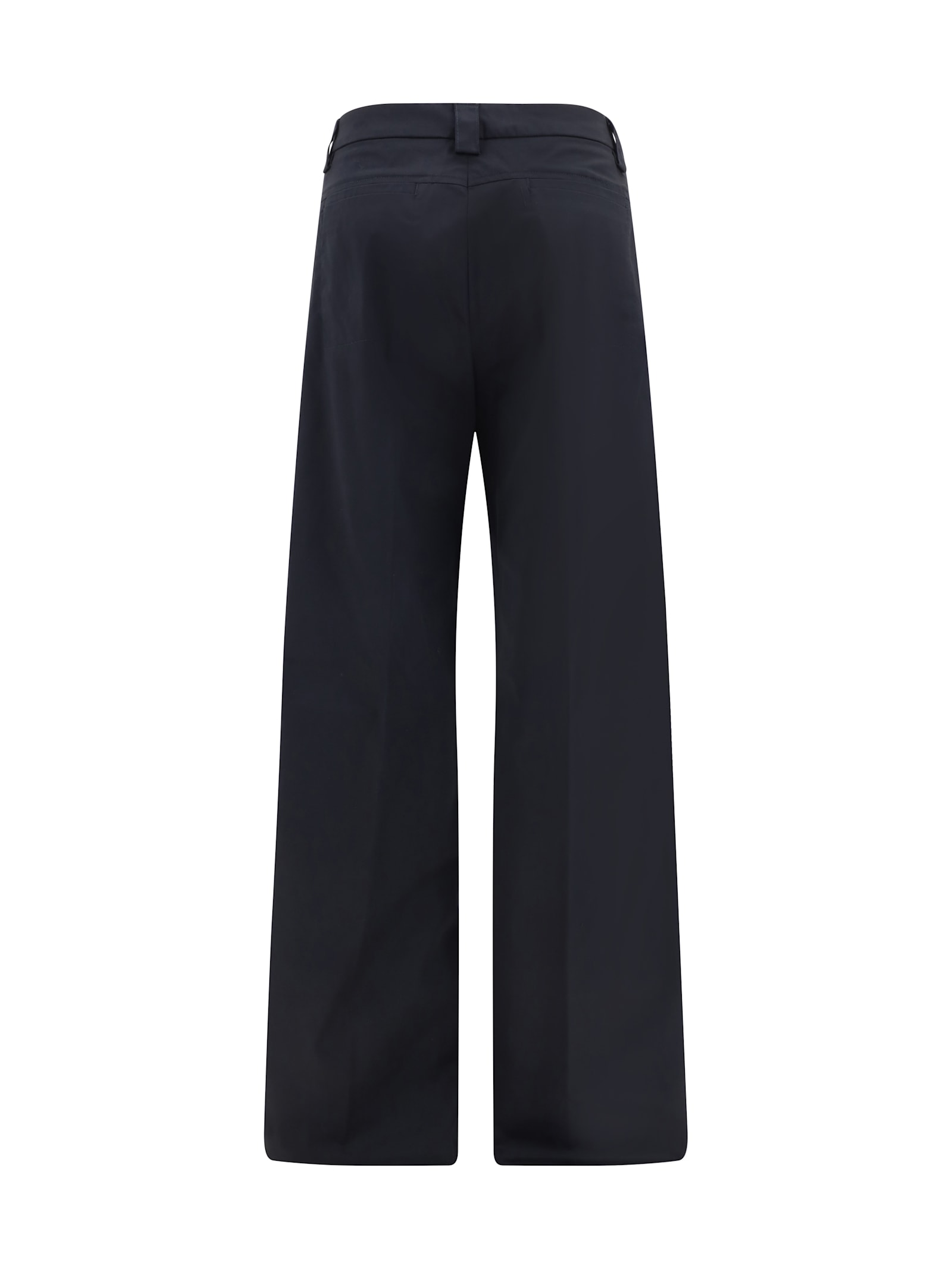 The Latest Cotton Wide Leg Pants In Black