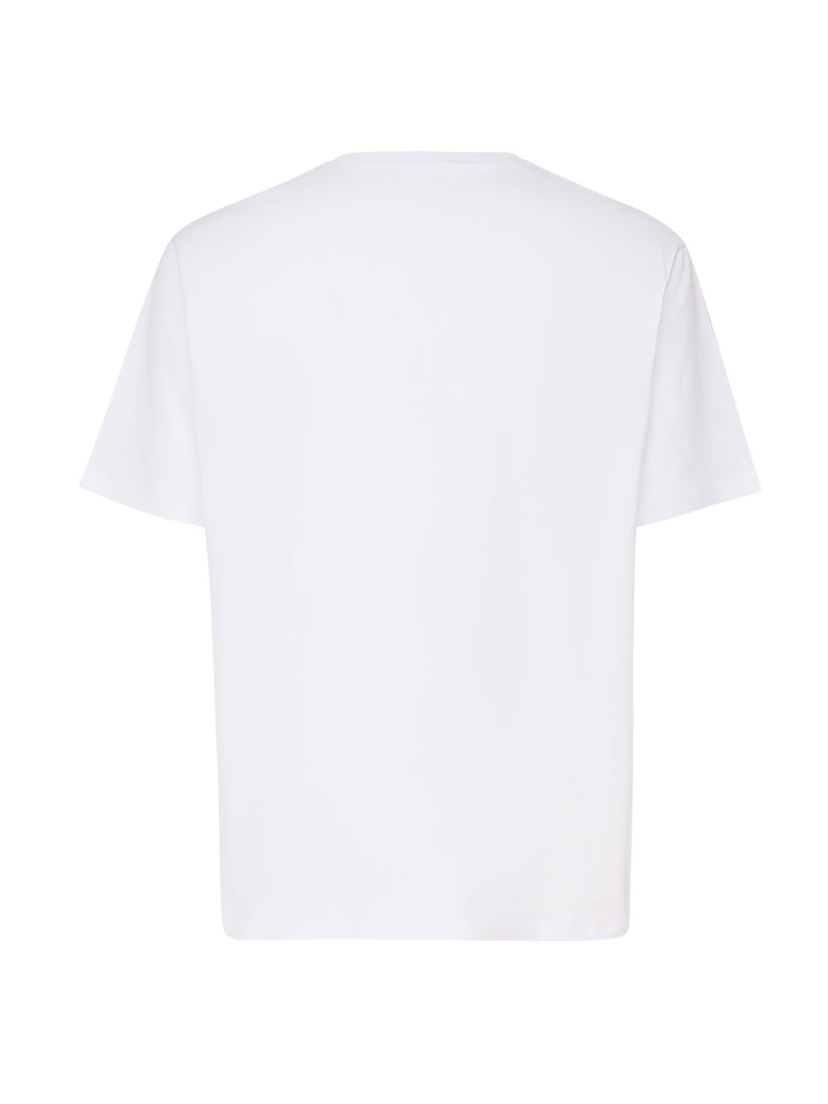 Bally Logo-printed Crewneck T-shirt In White