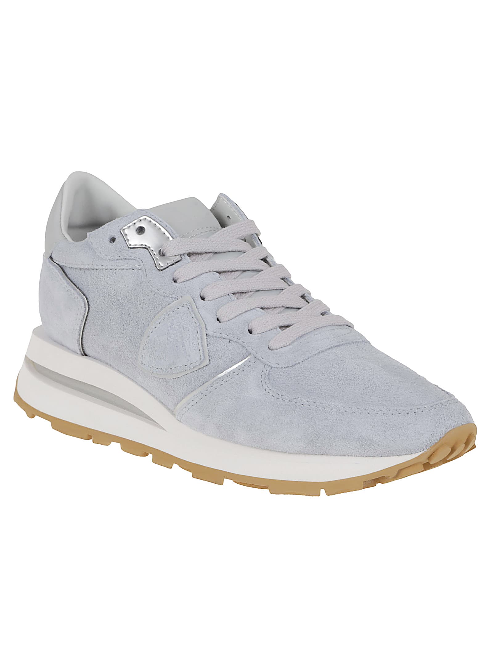 Philippe Model Tkld.dm12 Sneakers With Leather Construction In Gray