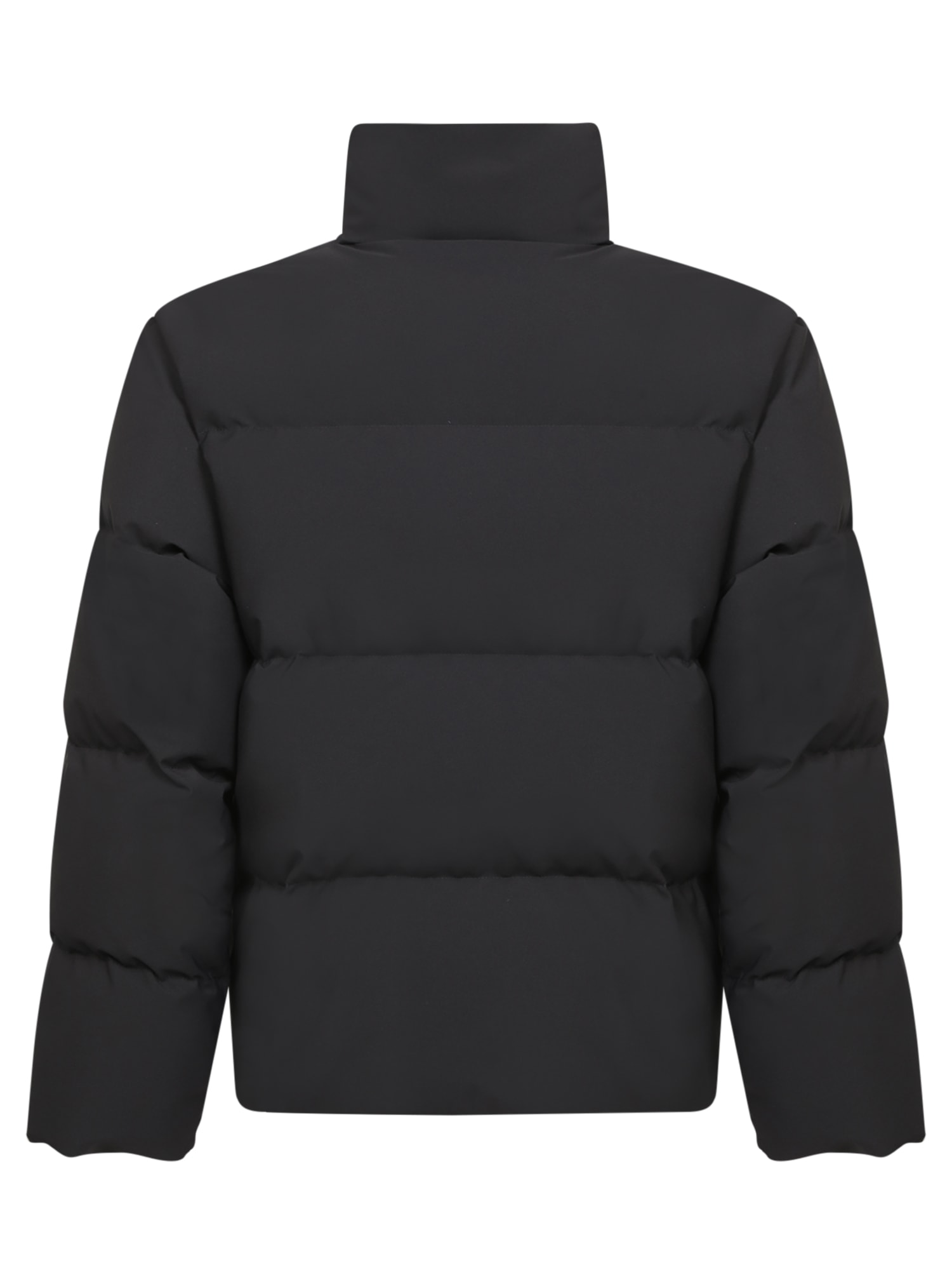 Shop Moncler Misonet Navy Blue Down Jacket