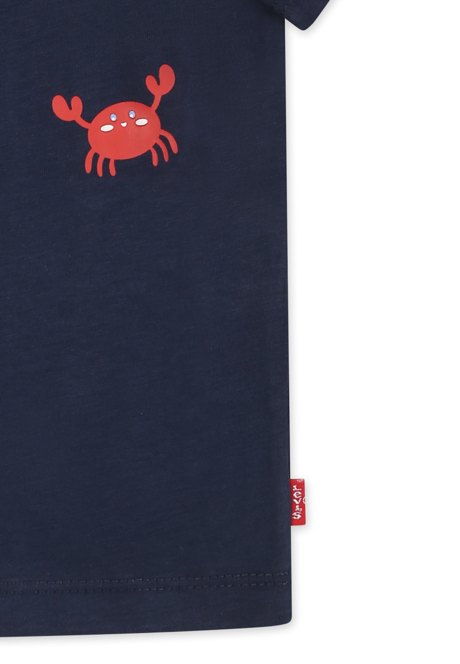Shop Levi's Blue T-shirt For Baby Boy With Logo