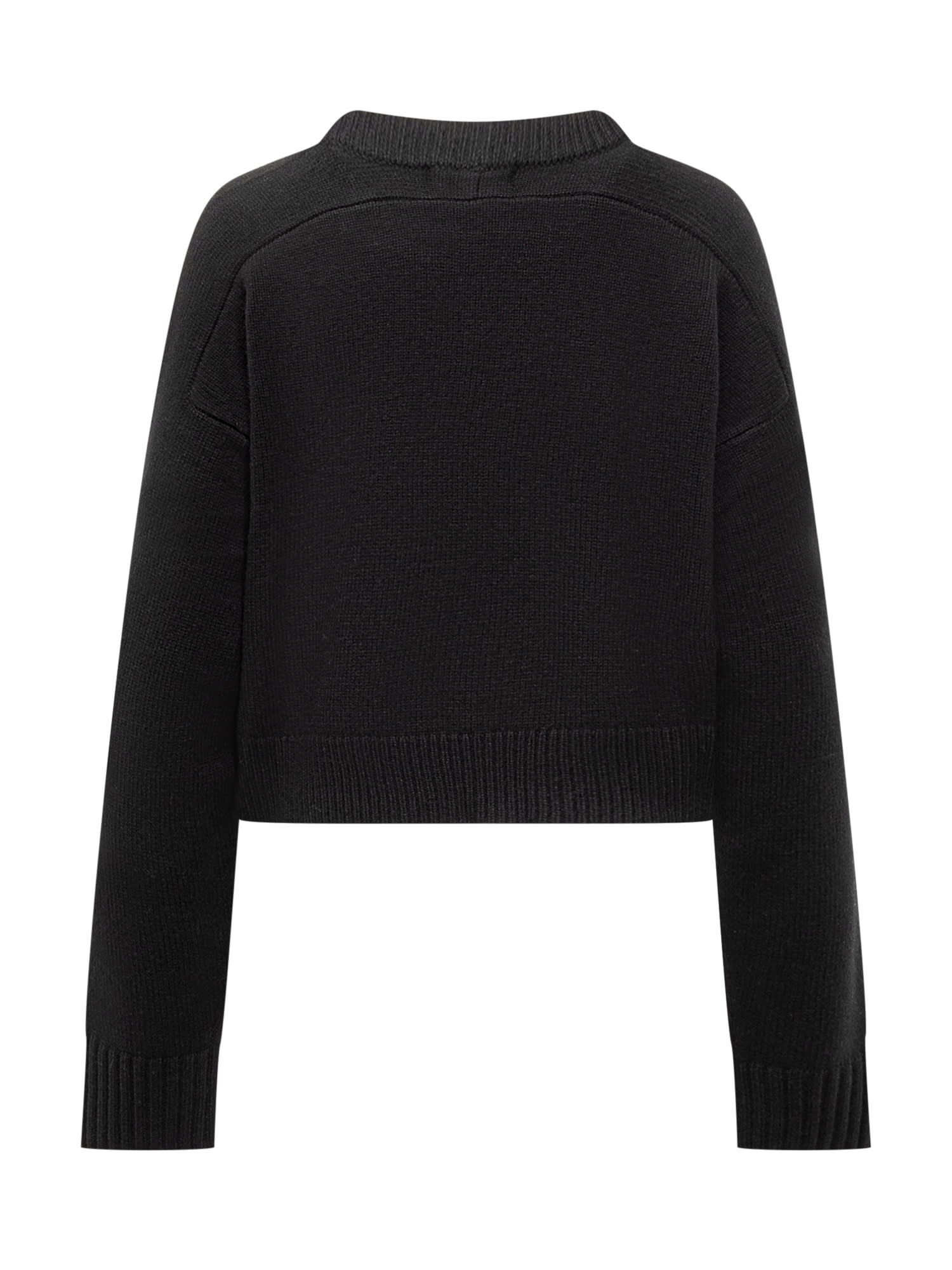 Shop Loulou Studio Oversized Sweater In Black