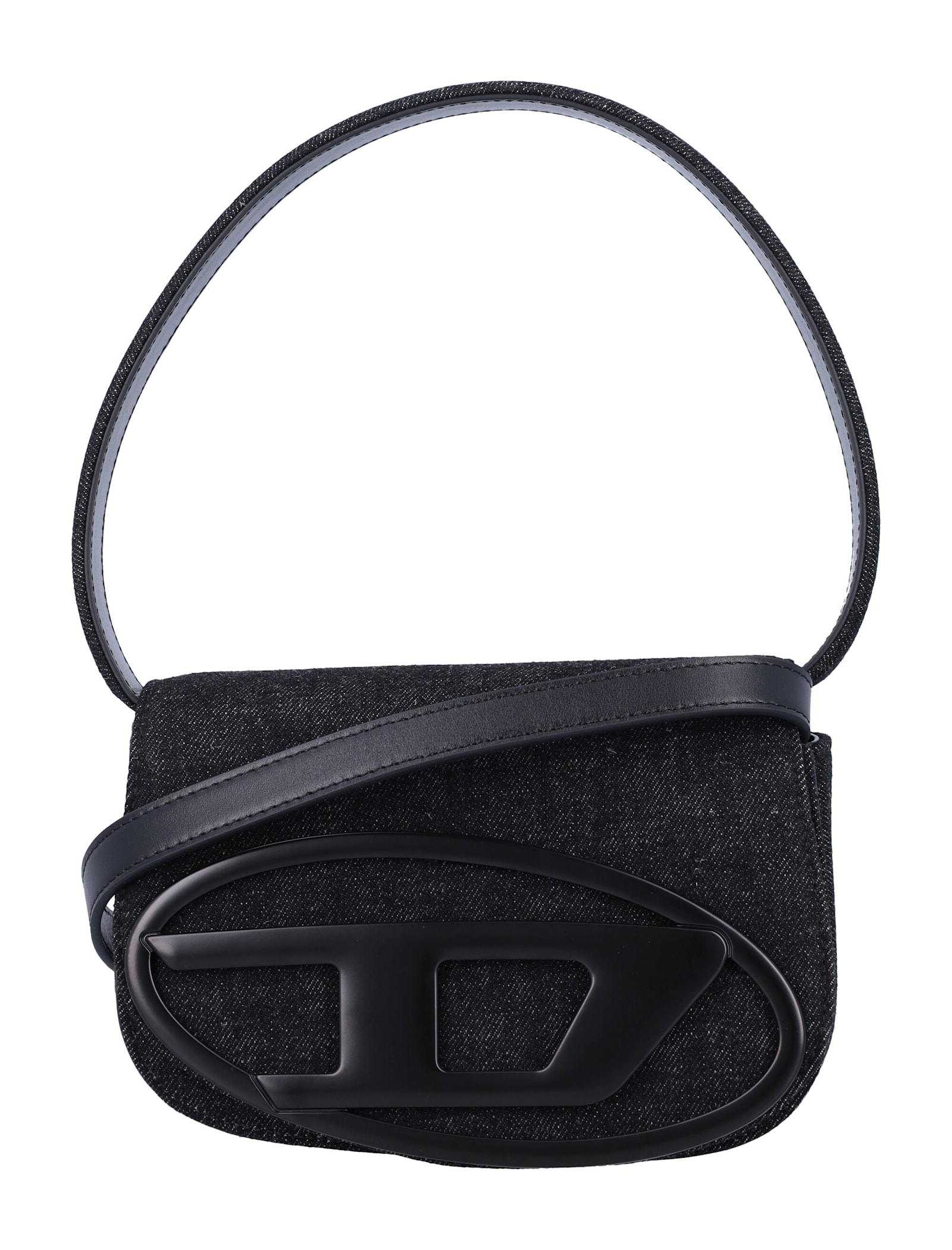 Diesel Chain Strap Shoulder Bag Insert In Black