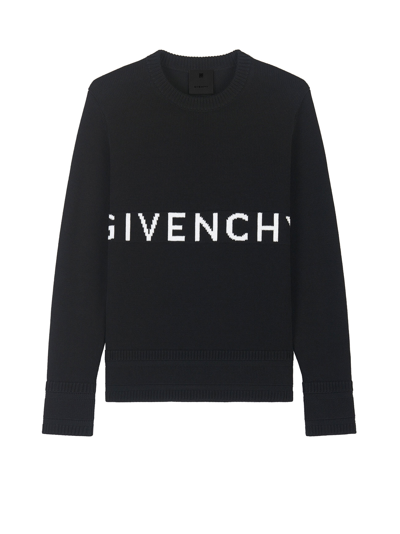 Givenchy Sweater In Black Cotton