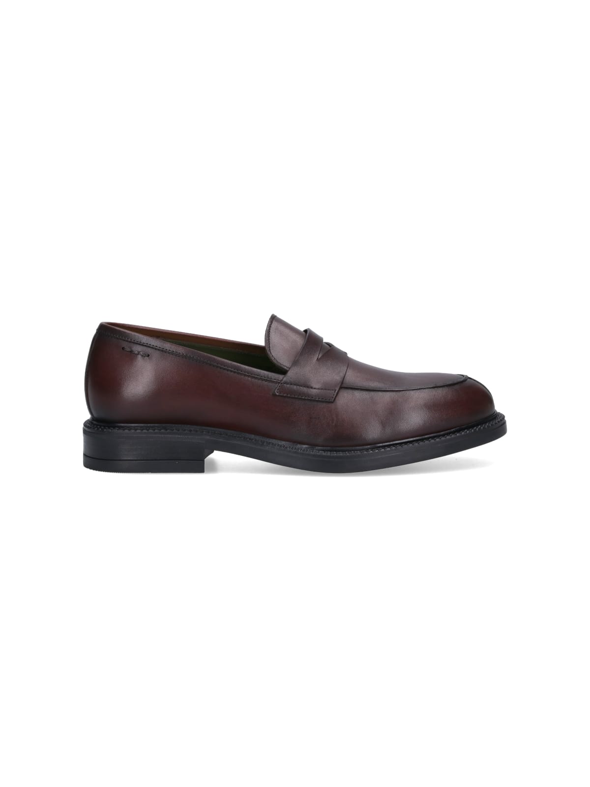 Shop Alexander Hotto Cut-out Loafers In Brown