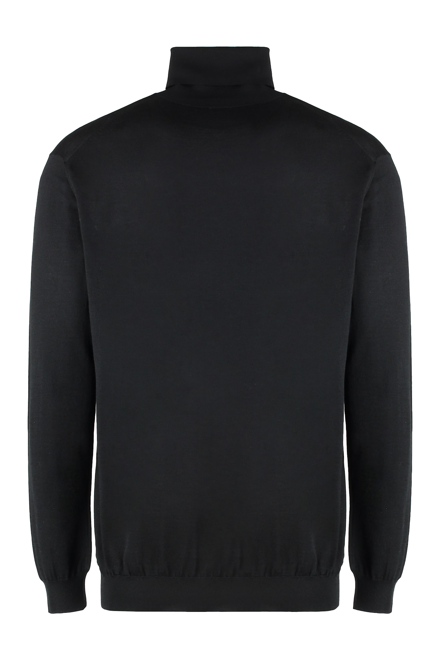 Malo Turtleneck Sweater In Black