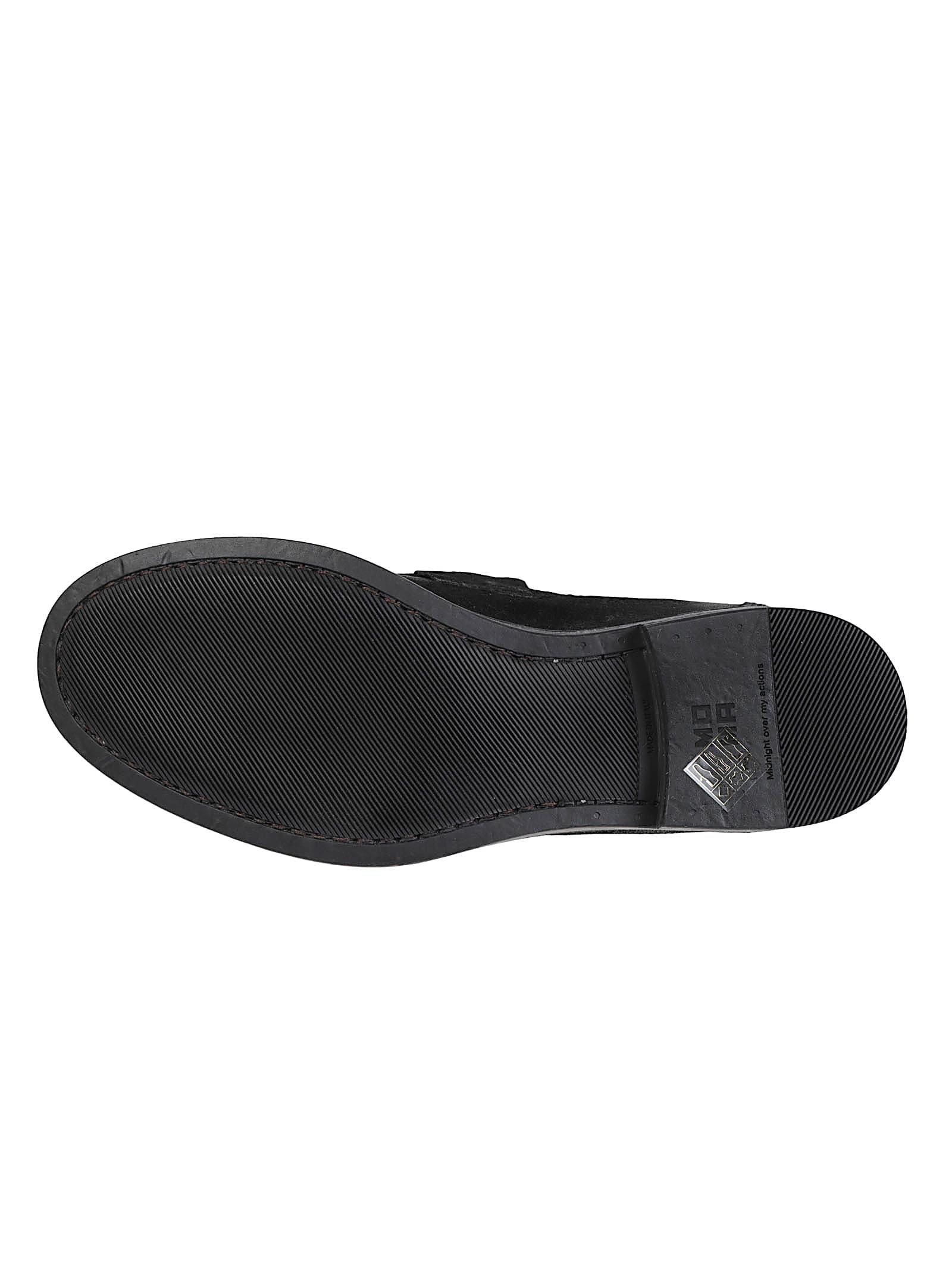 Moma Suede Loafers In Animal Print