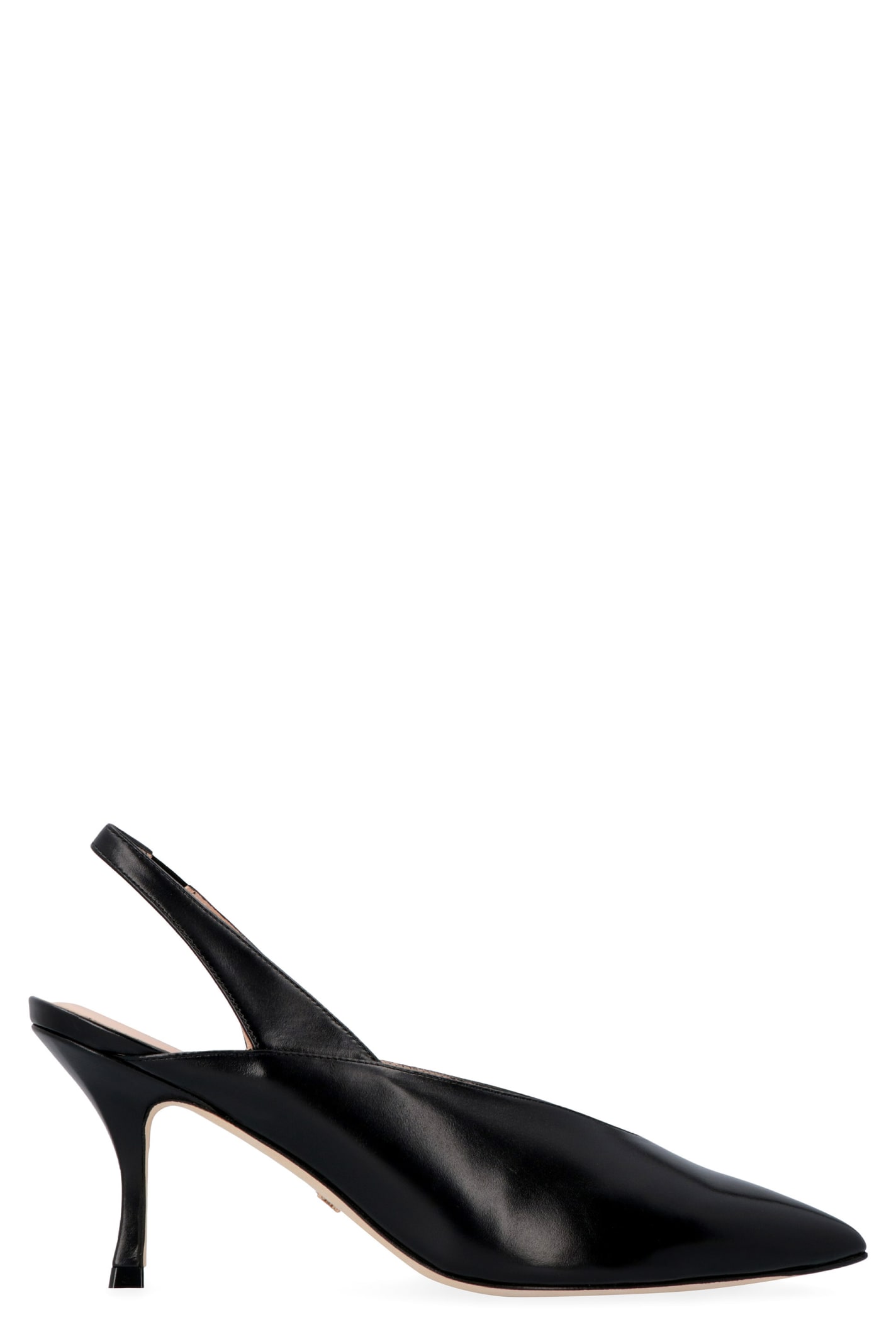 Buy Stuart Weitzman Avianna Leather Slingback Pumps online, shop Stuart Weitzman shoes with free shipping