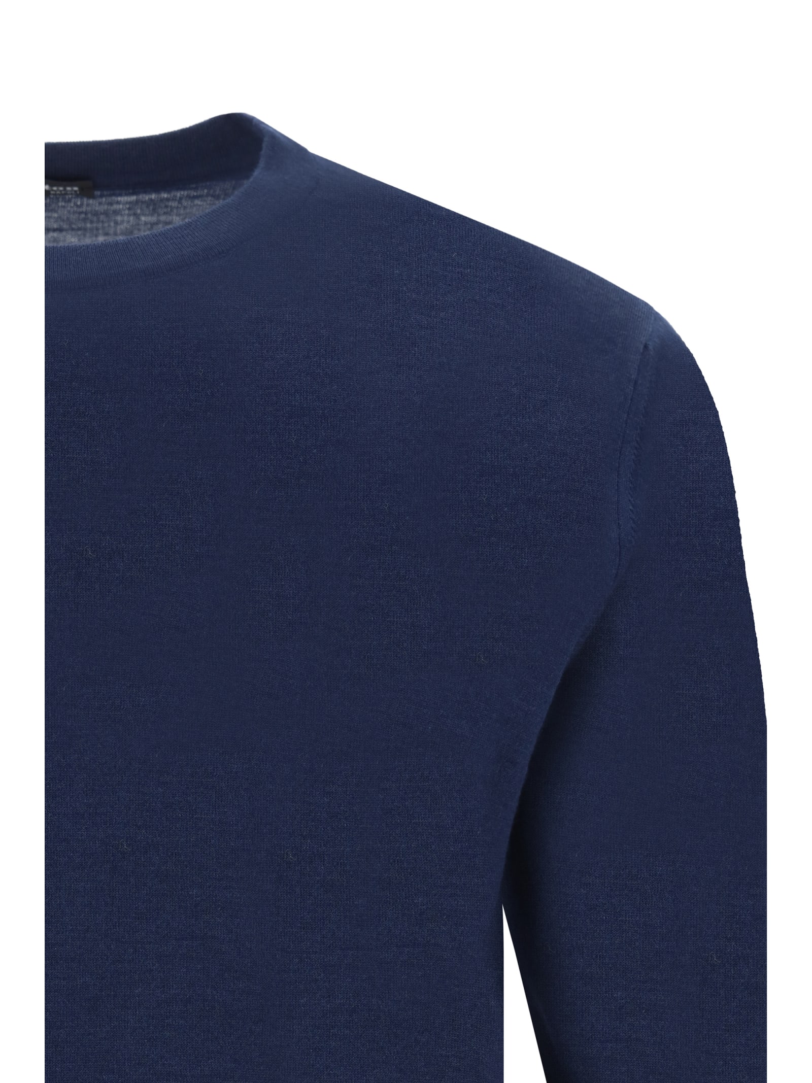 Shop Kiton Sweater In Blue