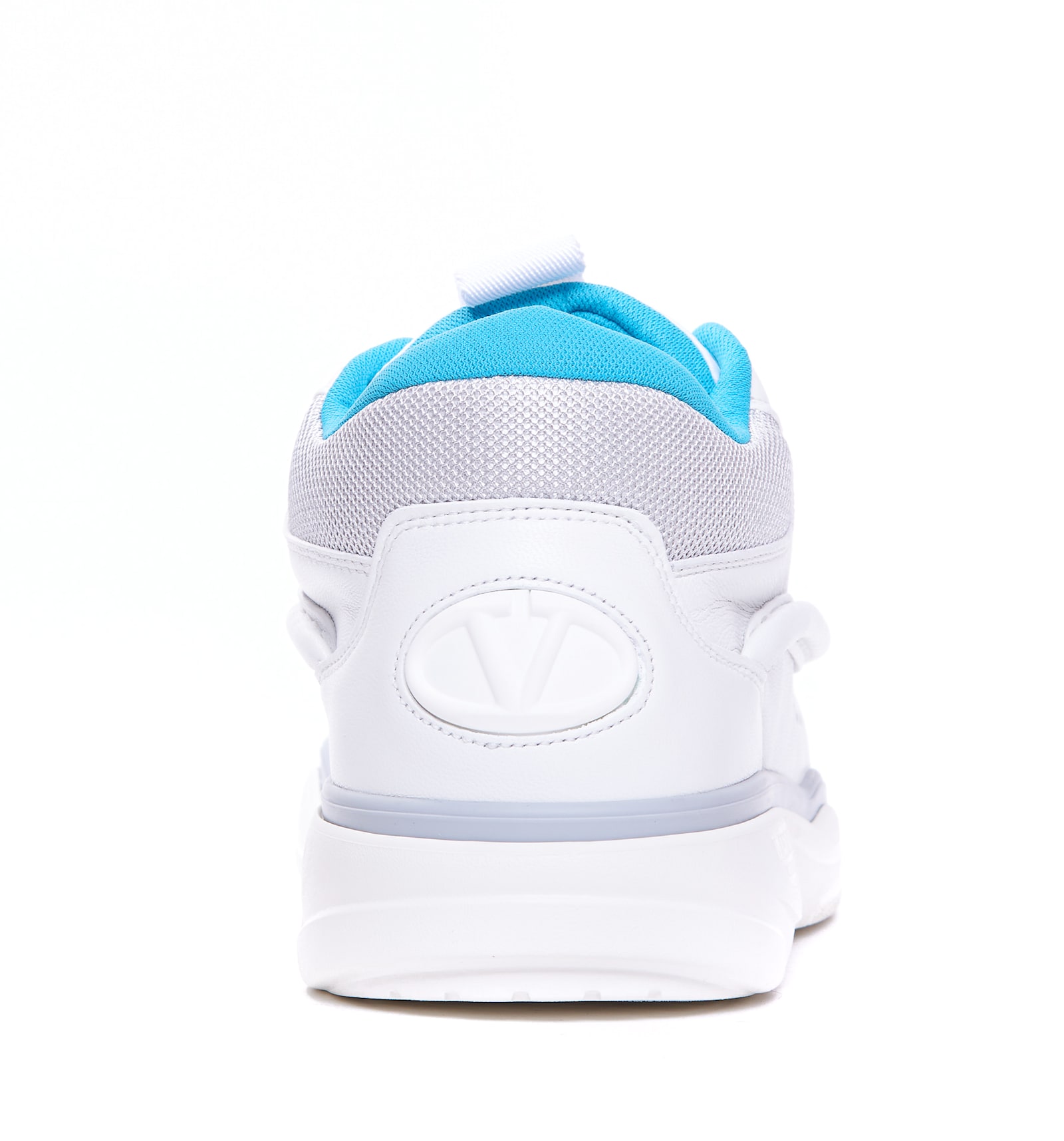 Shop Valentino Runboot Mid Top Sneakers In White