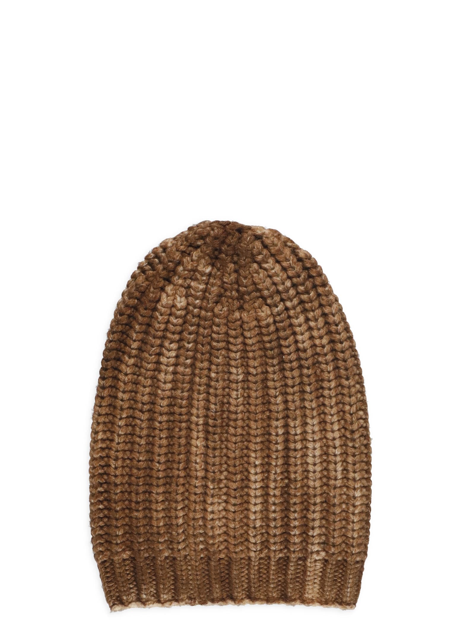 Avant Toi Wool And Cashmere Beanie In Brown