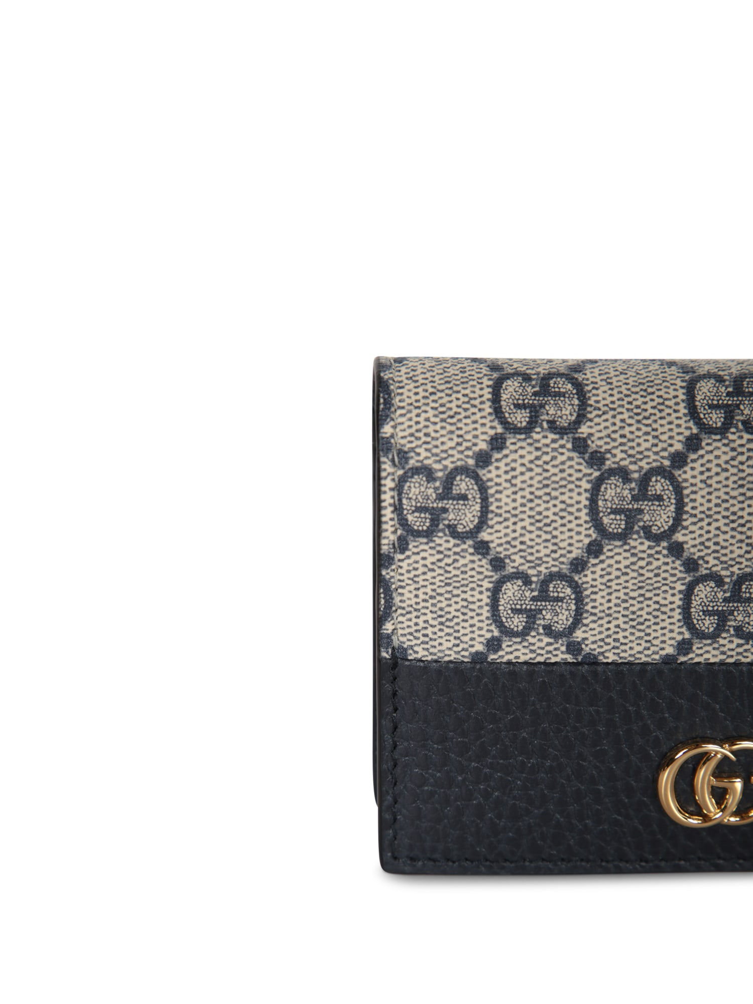 Gucci Leather Card Holder In Multi