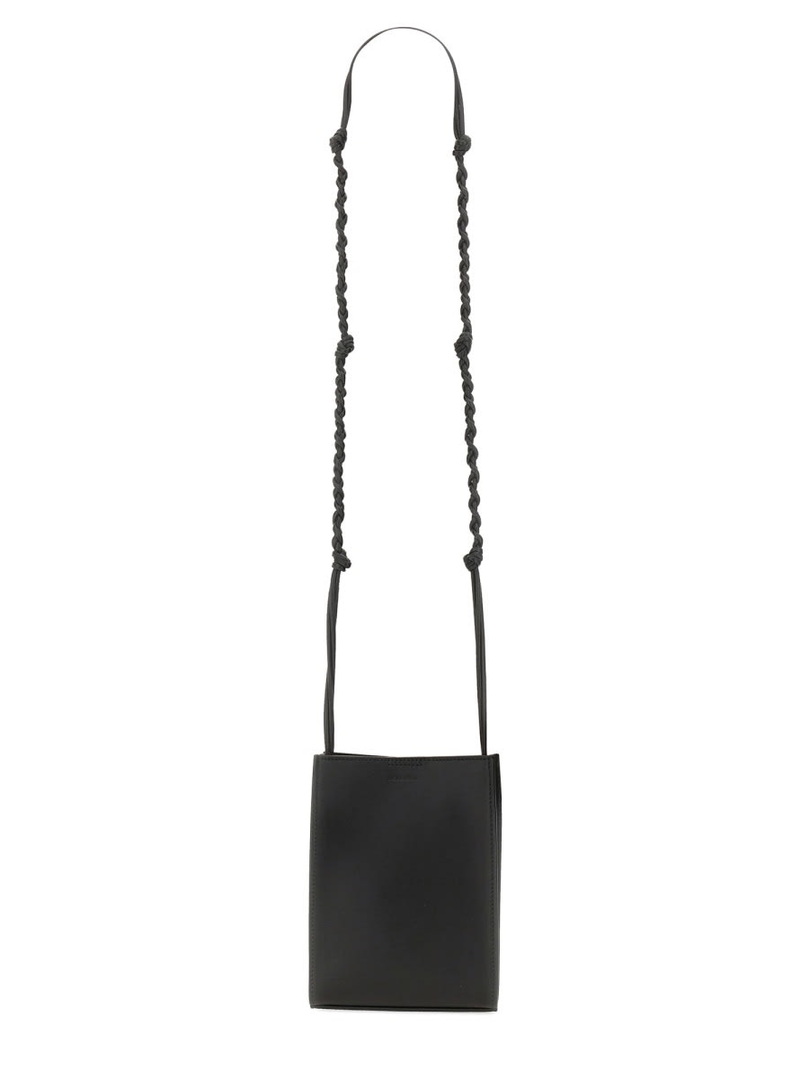 Jil Sander Tangle Shoulder Bag Small In Black