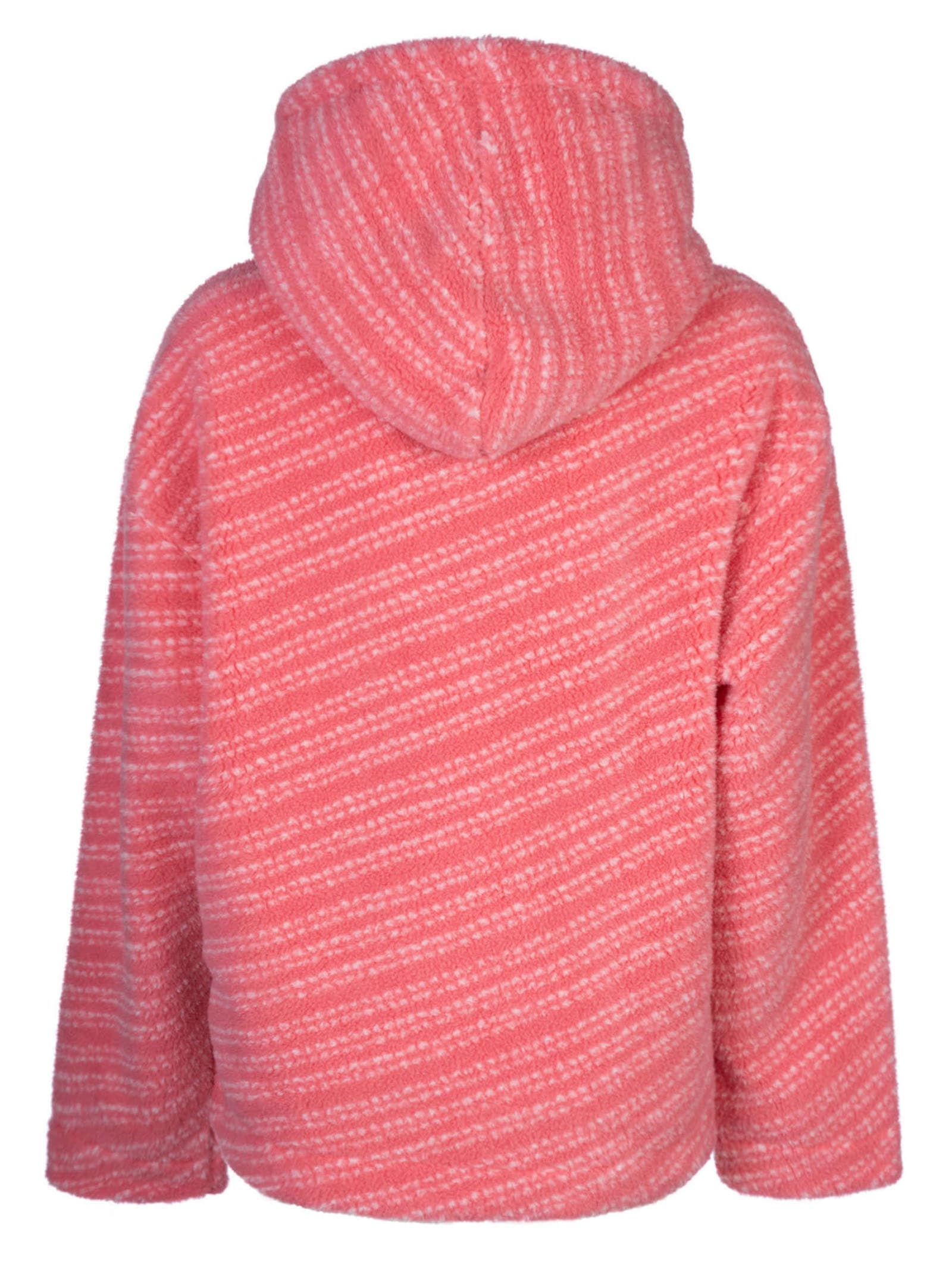 Shop Jw Anderson Relaxed Fit Hoodie In Pink