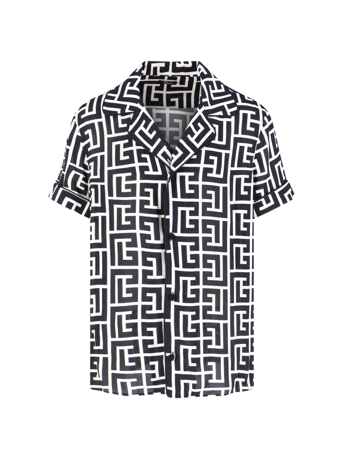 monogram Viscose Shirt