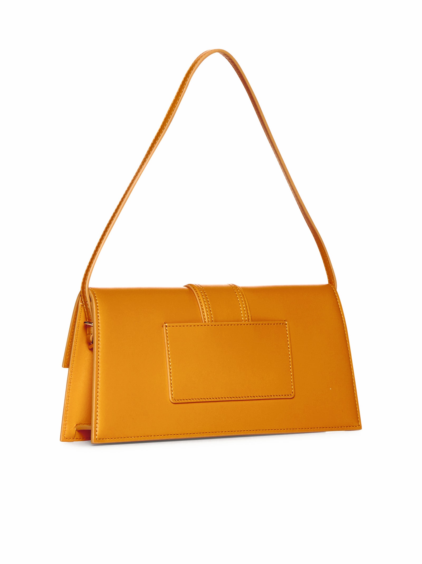 Shop Jacquemus Shoulder Bag In Dark Orange