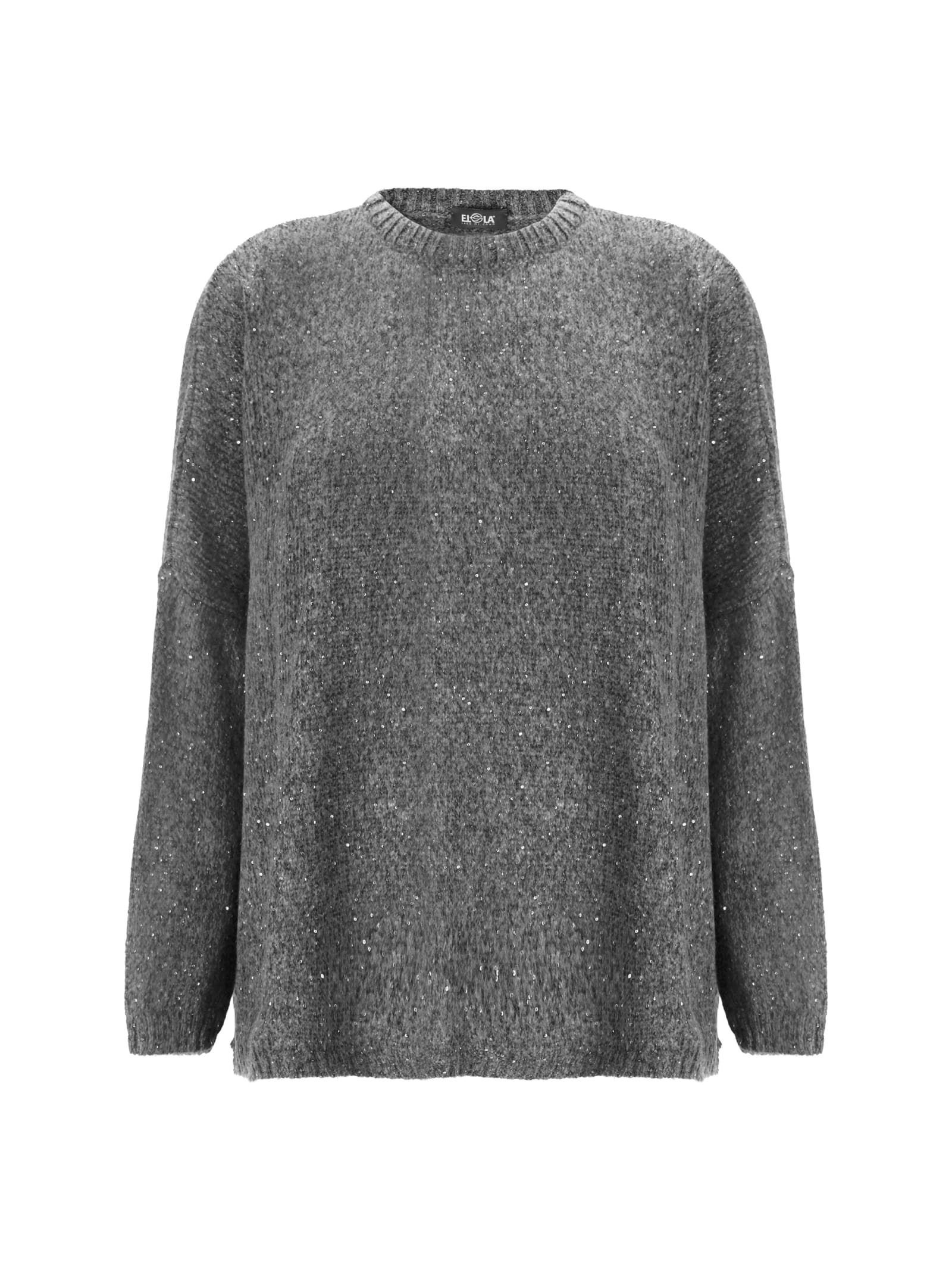 Shop Ella Adelina Sweater In Grigio