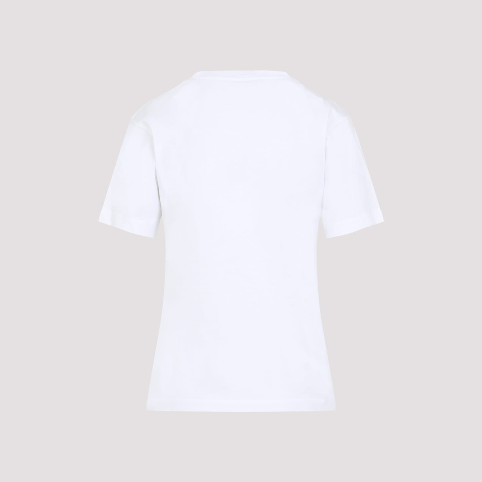Marni Logo Short-sleeved T-shirt In White