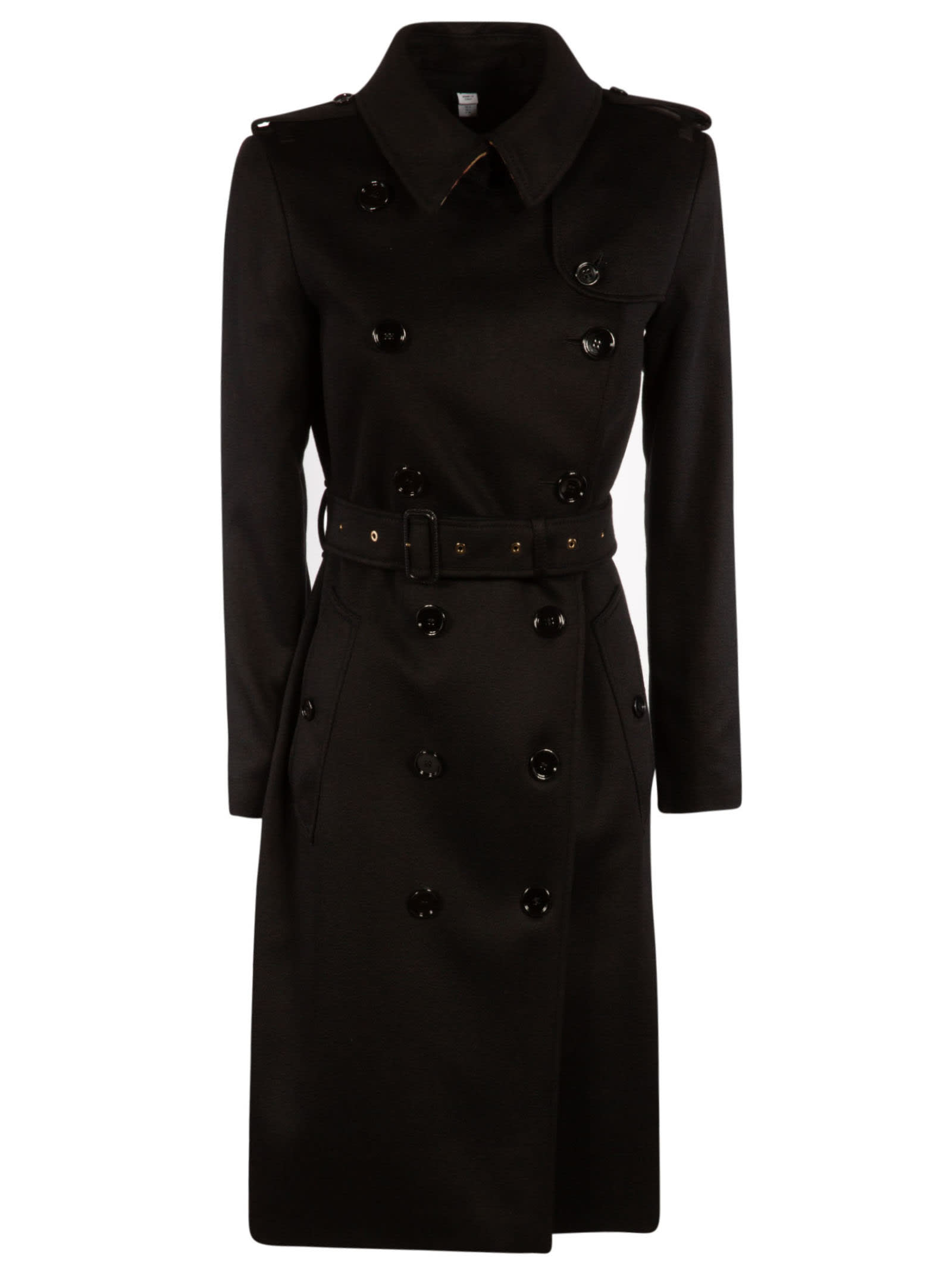 Photo of  Burberry Double-breasted Mid-length Dress- shop Burberry Dresses online sales