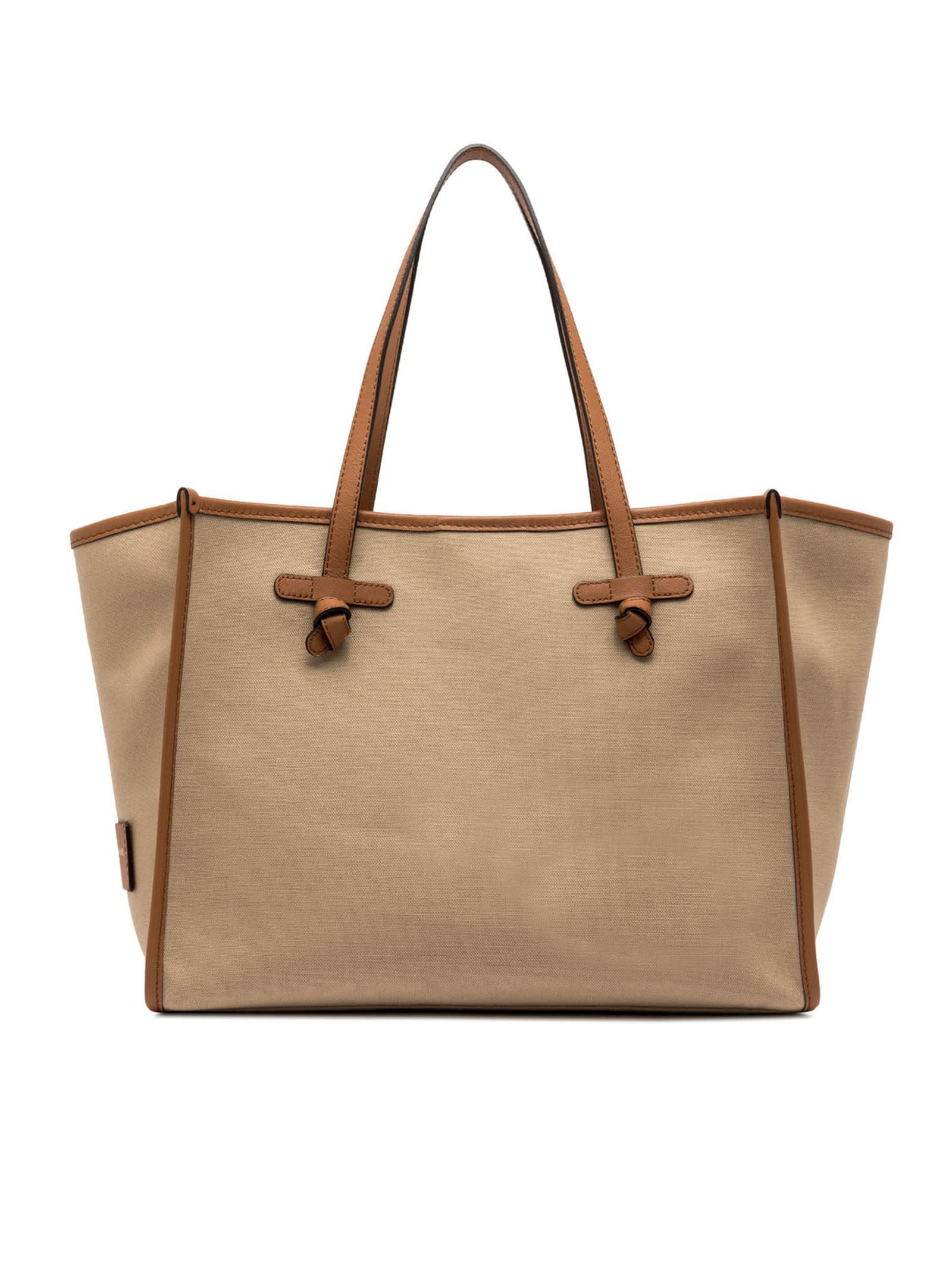 Beige Marcella Shopping Bag