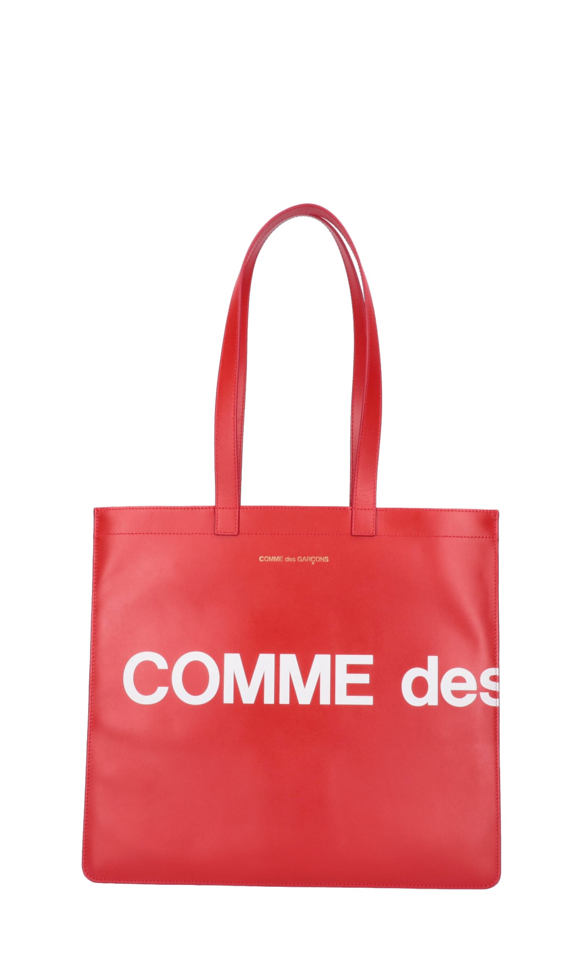 Comme Des Garçons Tote In Red