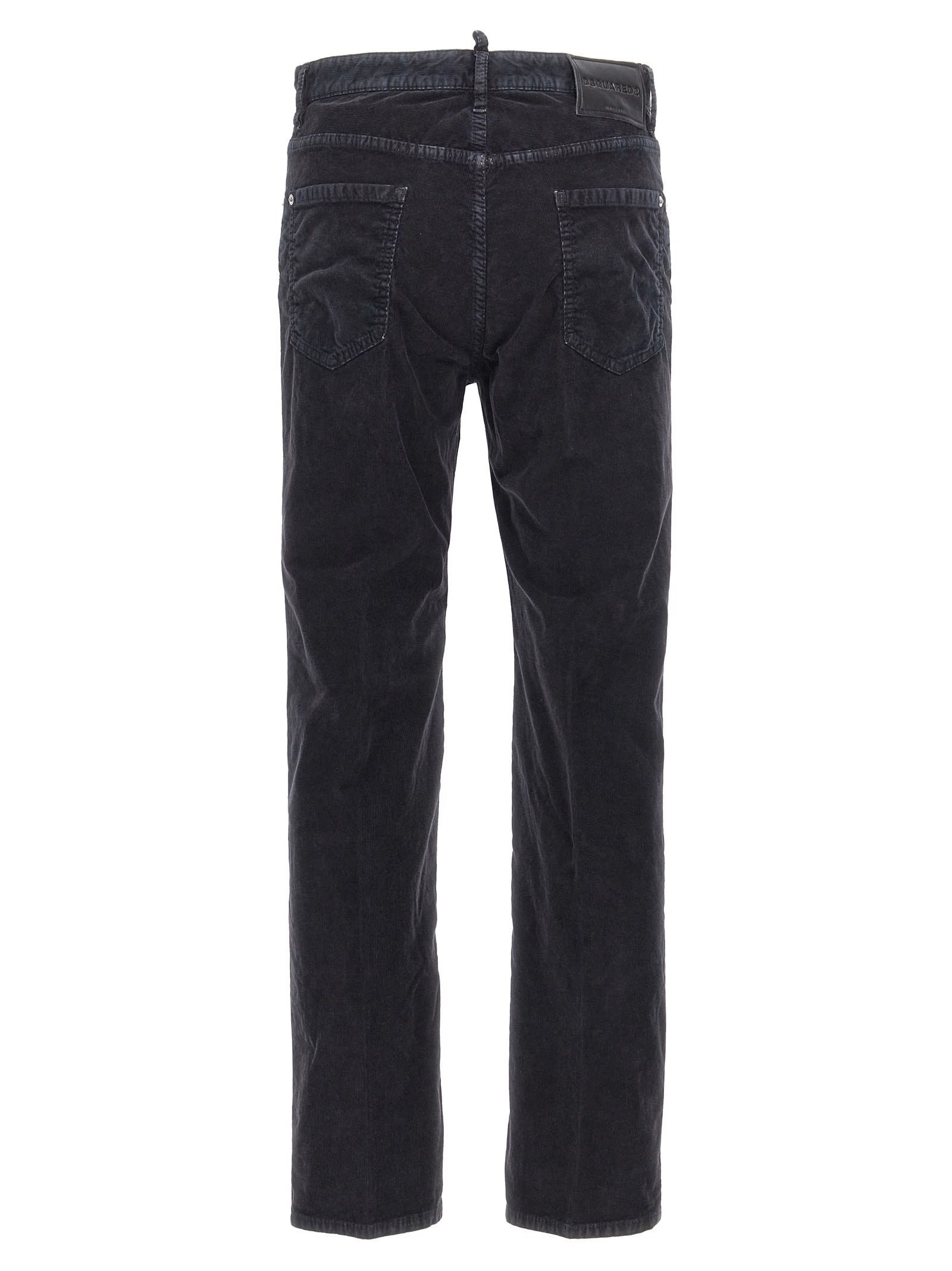 Shop Dsquared2 642 Pants In Blue
