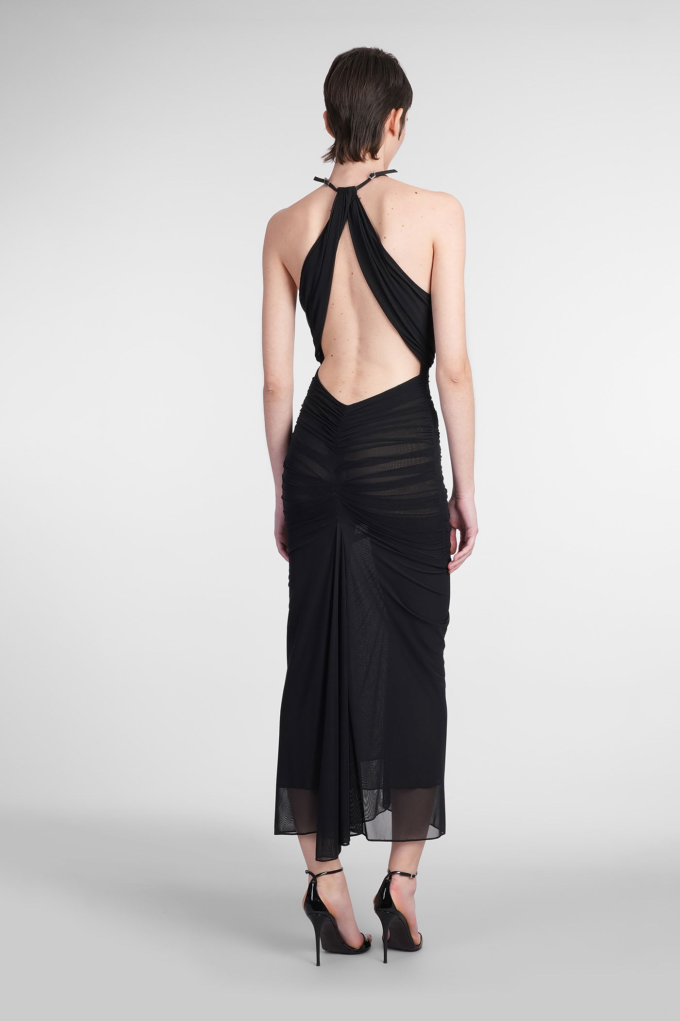 Mugler In Black Polyamide In Black