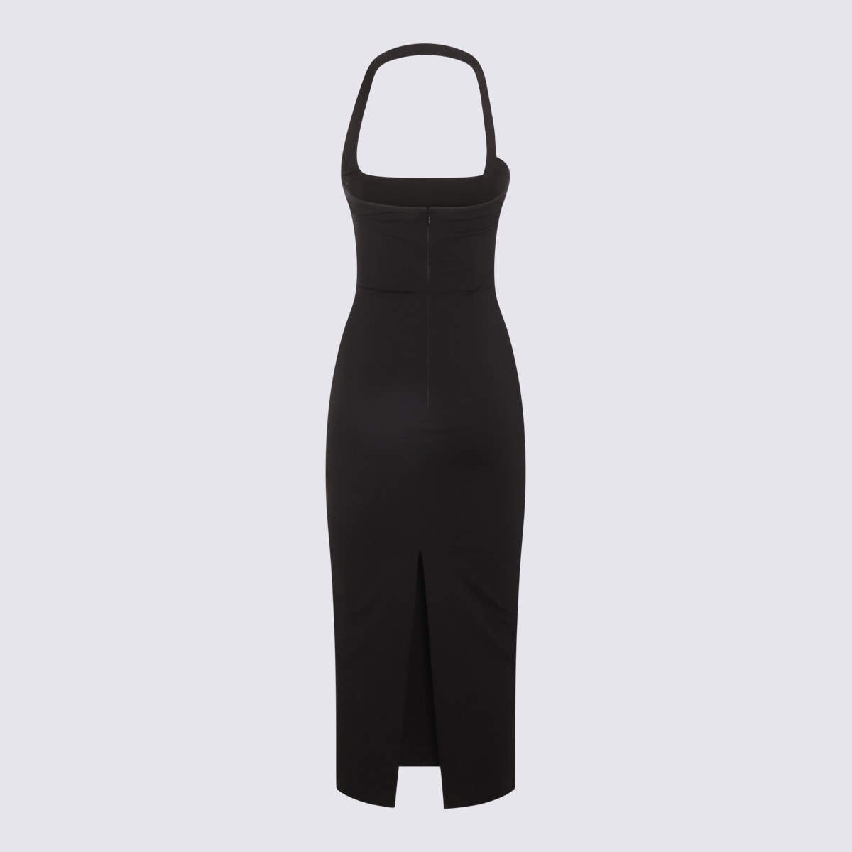 Shop Attico Black Stretch Dress
