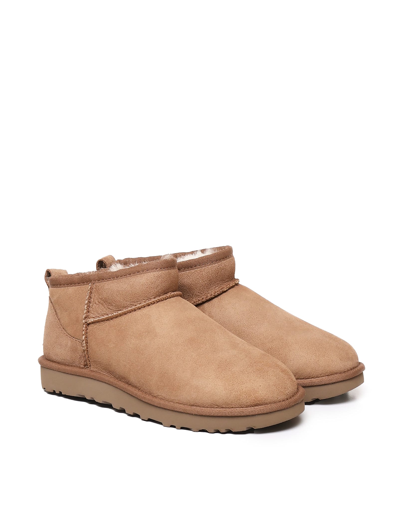 Ugg Classic Ultra Mini Boots In Brown