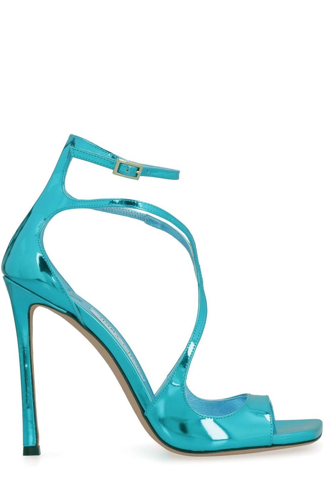 Jimmy Choo Azia 110 Ankle Buckled Sandals