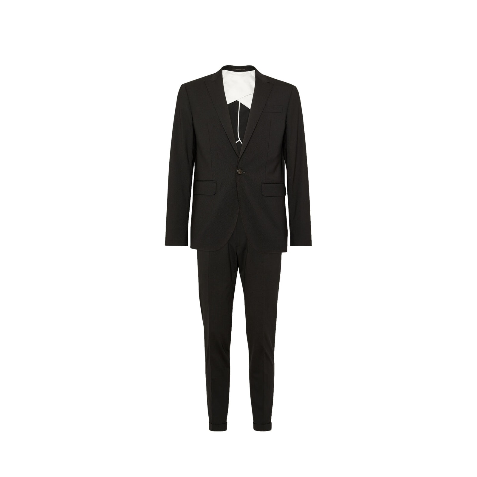 Shop Dsquared2 Tokyo Wool Suit In Black