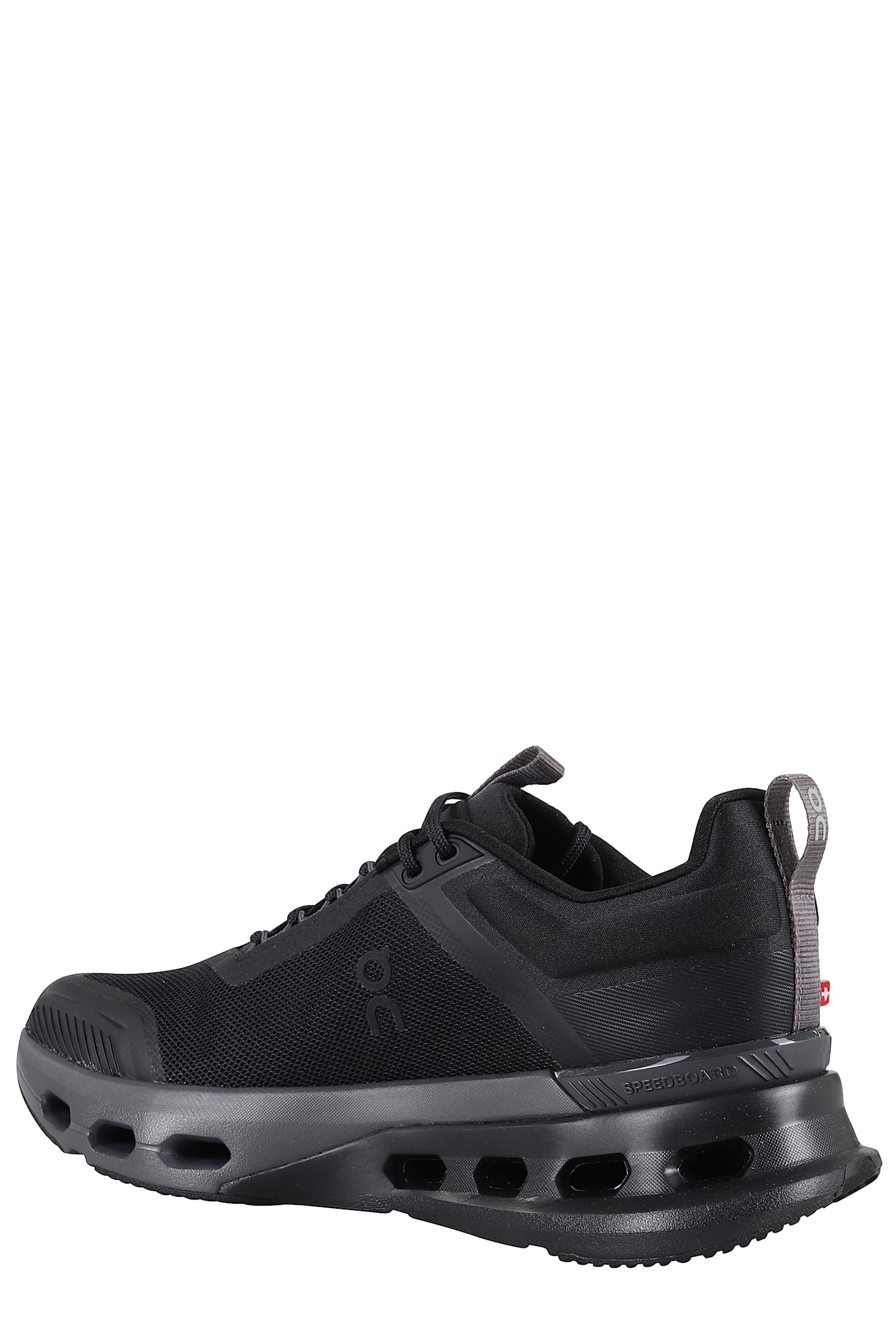 On Cloudnova X Sneakers In Black Mesh