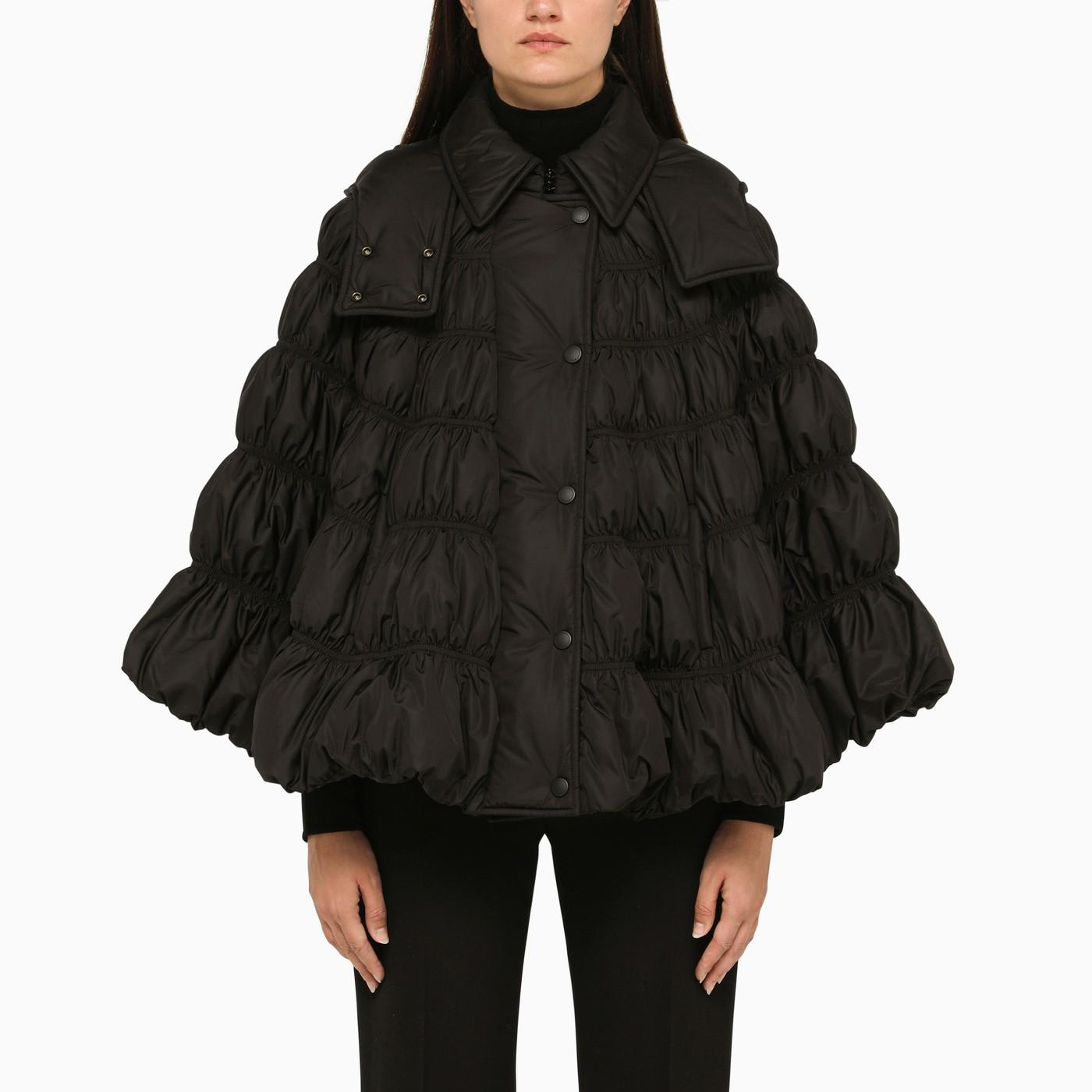 CHLOÉ BLACK QUILTED DOWN JACKET\/SLEEVE
