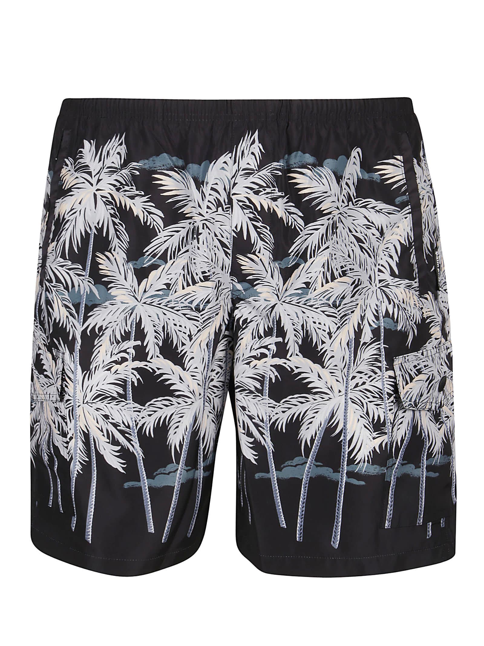 Palm Angels Allover Palms Swimshort