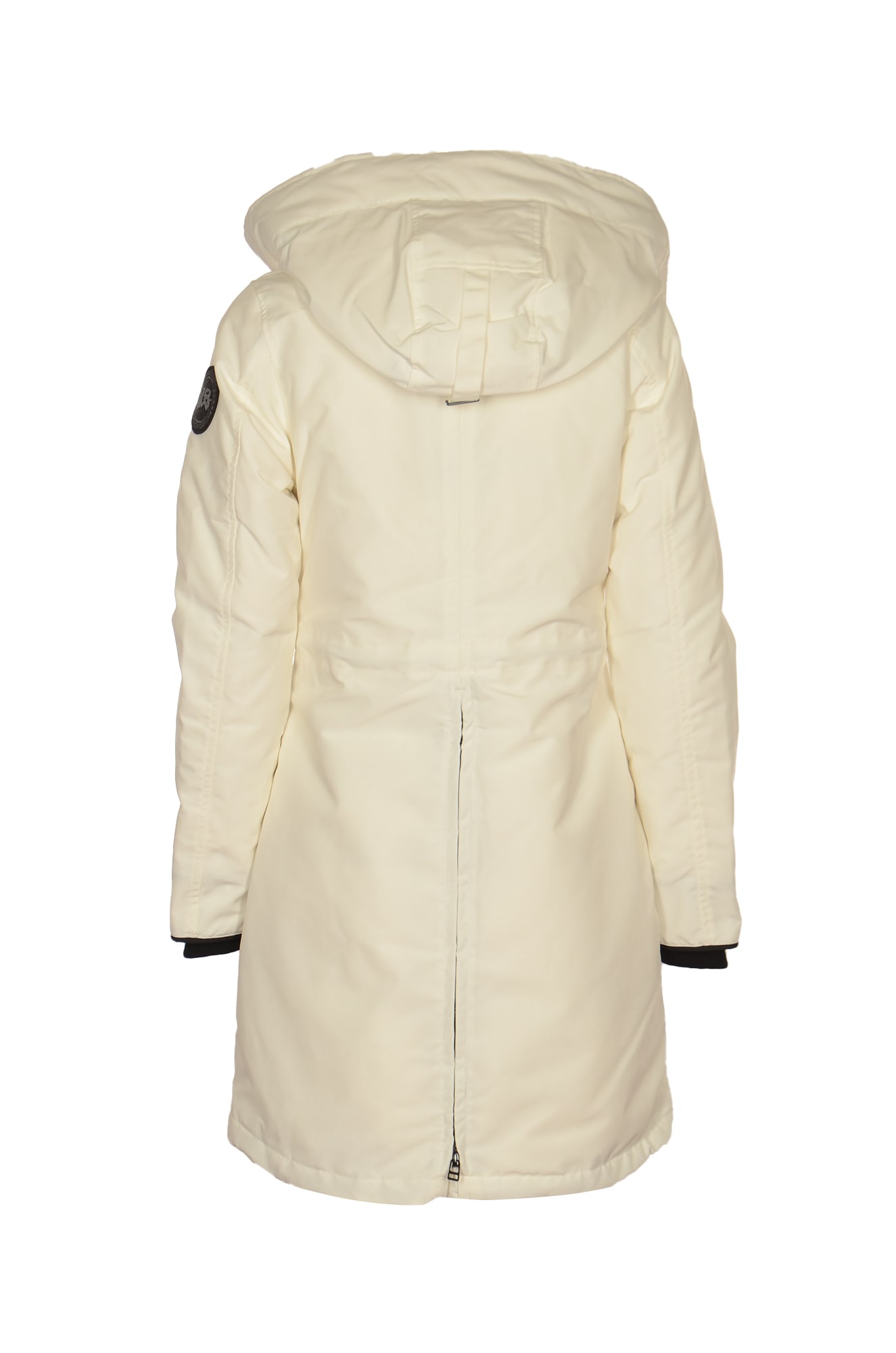 Shop Canada Goose Rossclair Parka In White