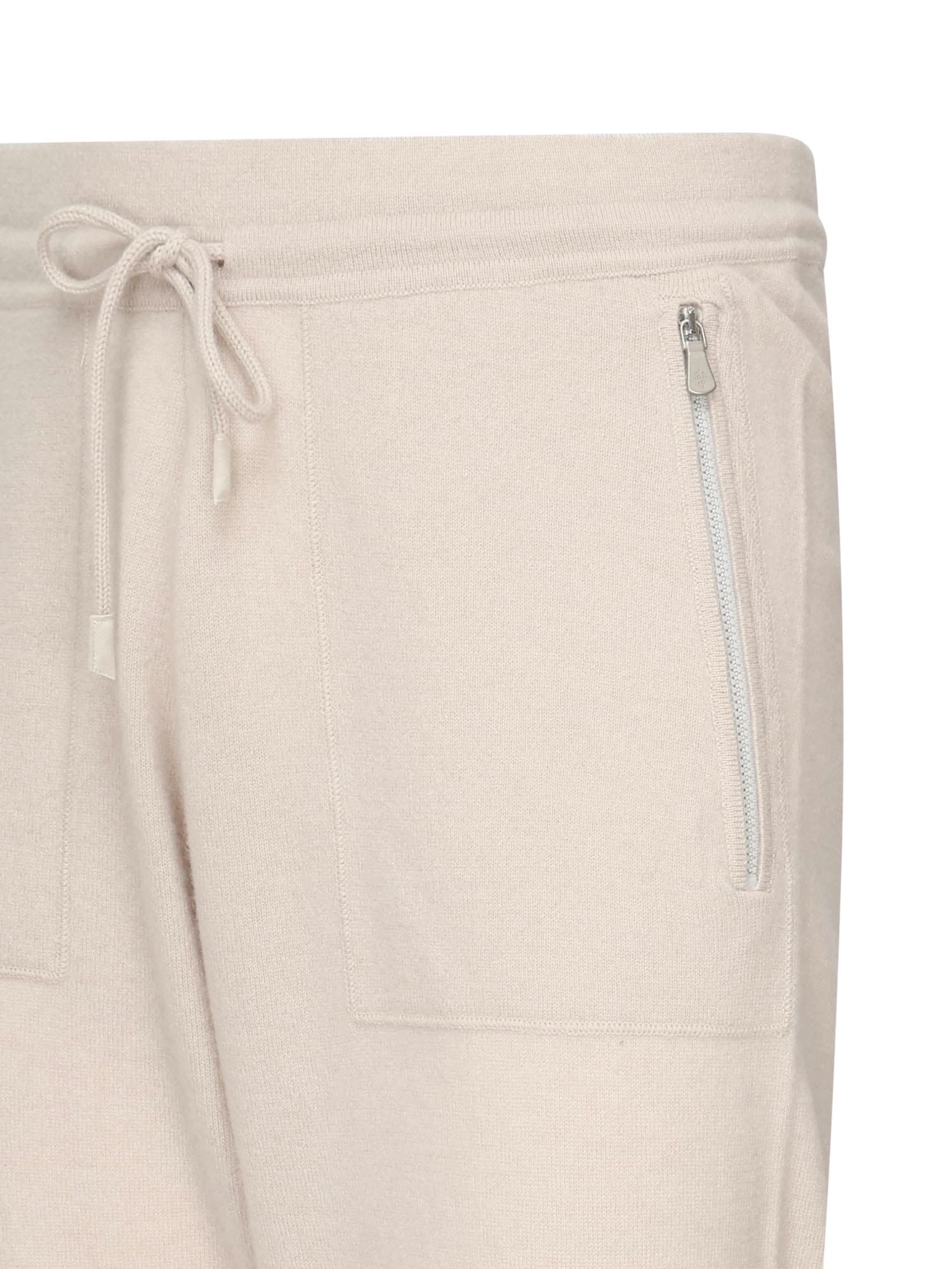 Eleventy Cashmere Joggers In Neutral