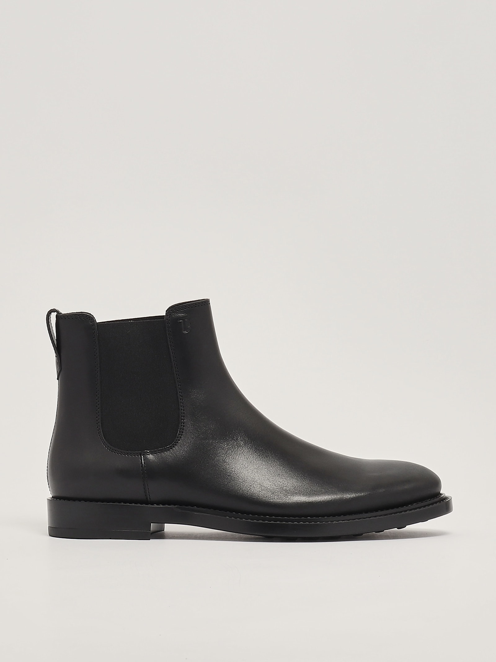 Shop Tod's Stivaletto El. Formale Gomma 62c Boots In Nero