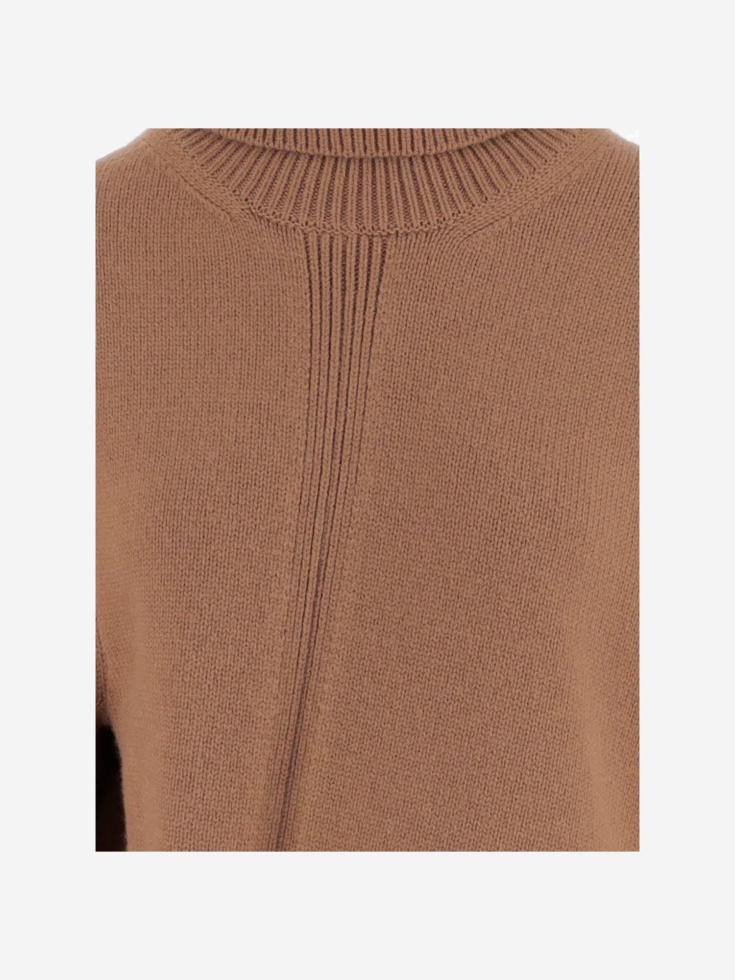 Jil Sander Asymmetrical Wool-blend Sweater