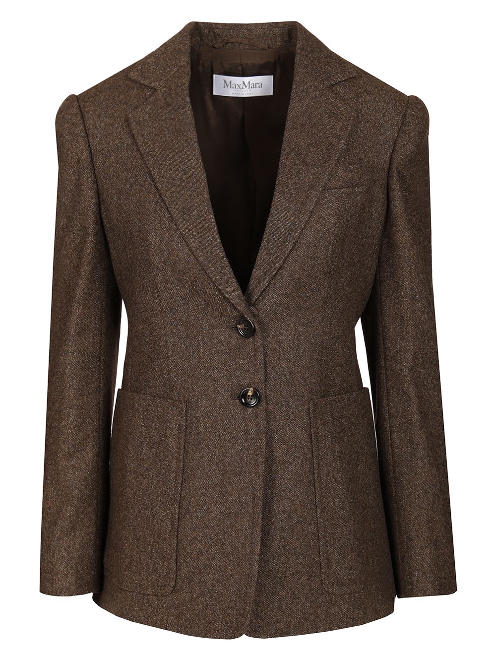 Max Mara Bermuda1234 Blazer In Brown