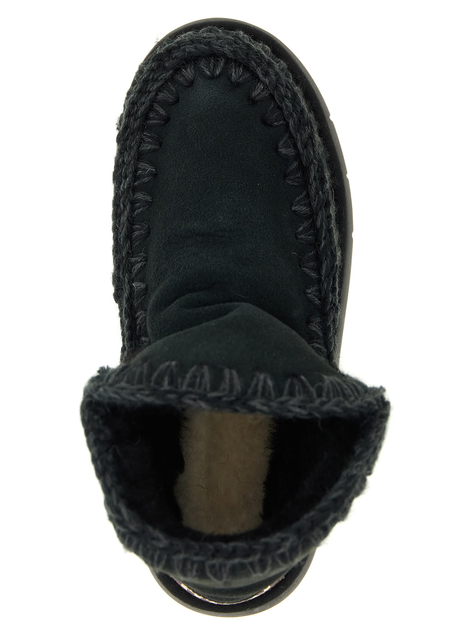 Mou Eskimo 18 Bounce Ankle Boots In Black