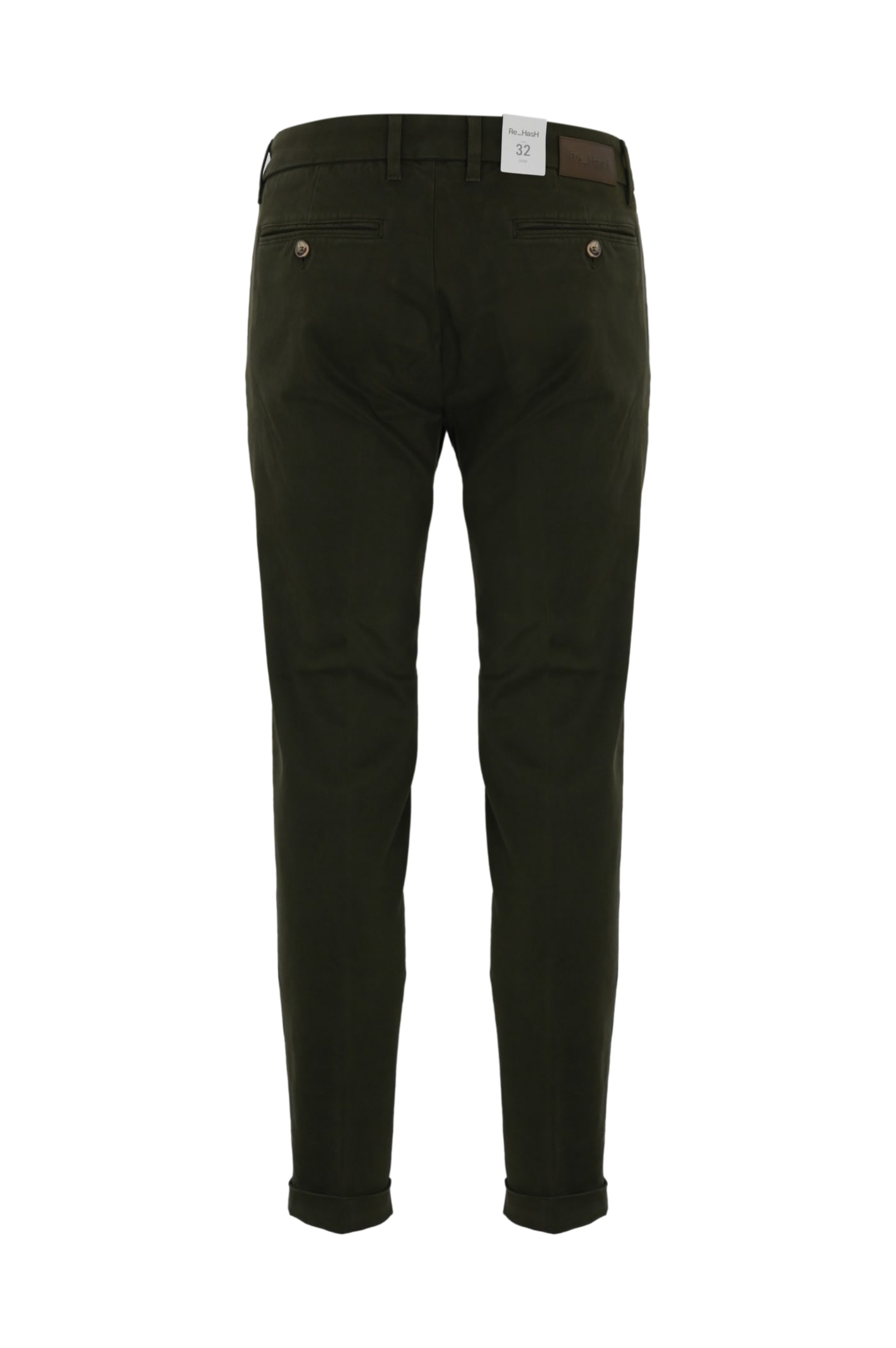 Shop Re-hash Mucha Core Chino Pants In Verde Militare