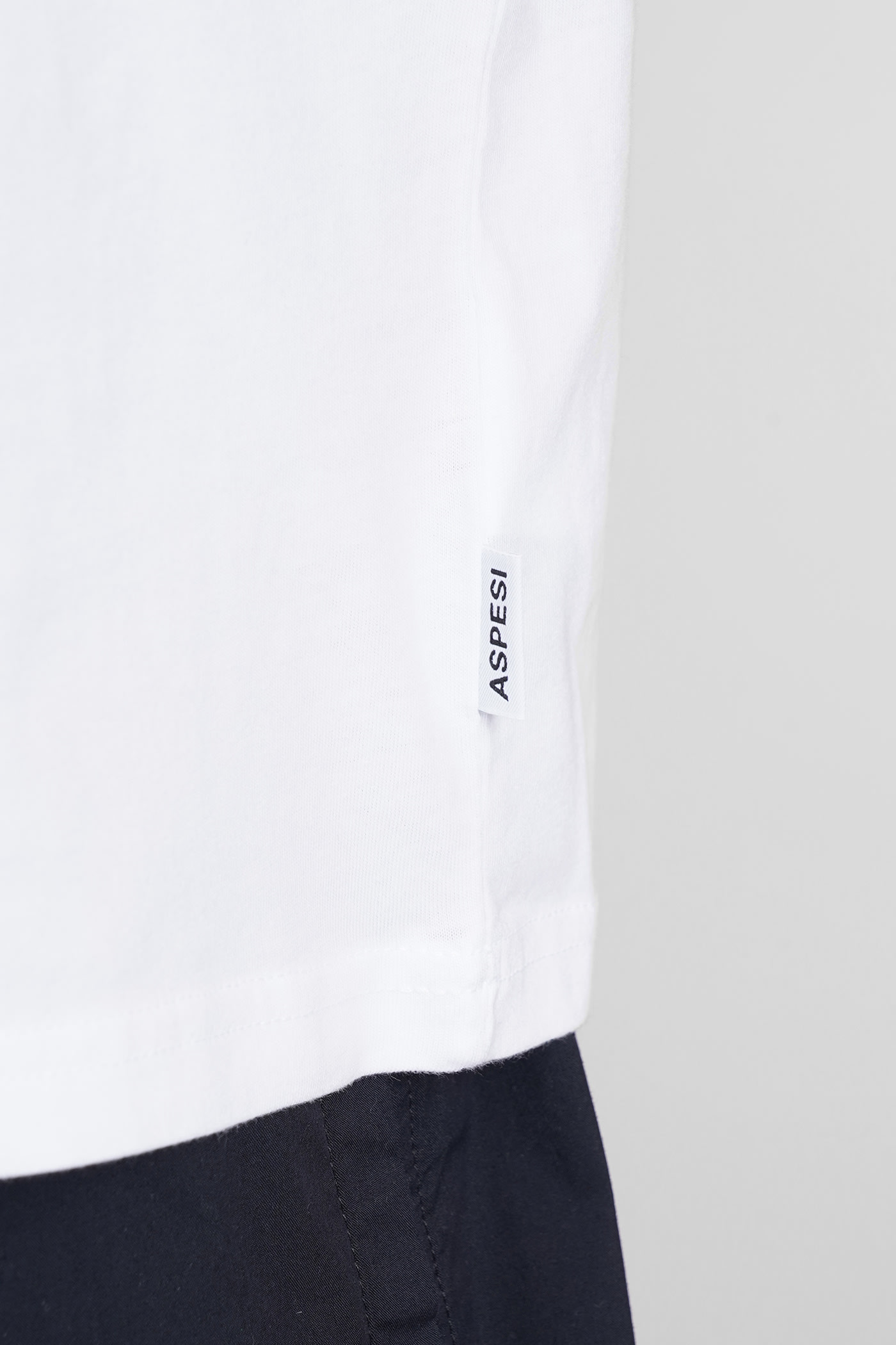 Shop Aspesi Silenzio T-shirt In White Cotton