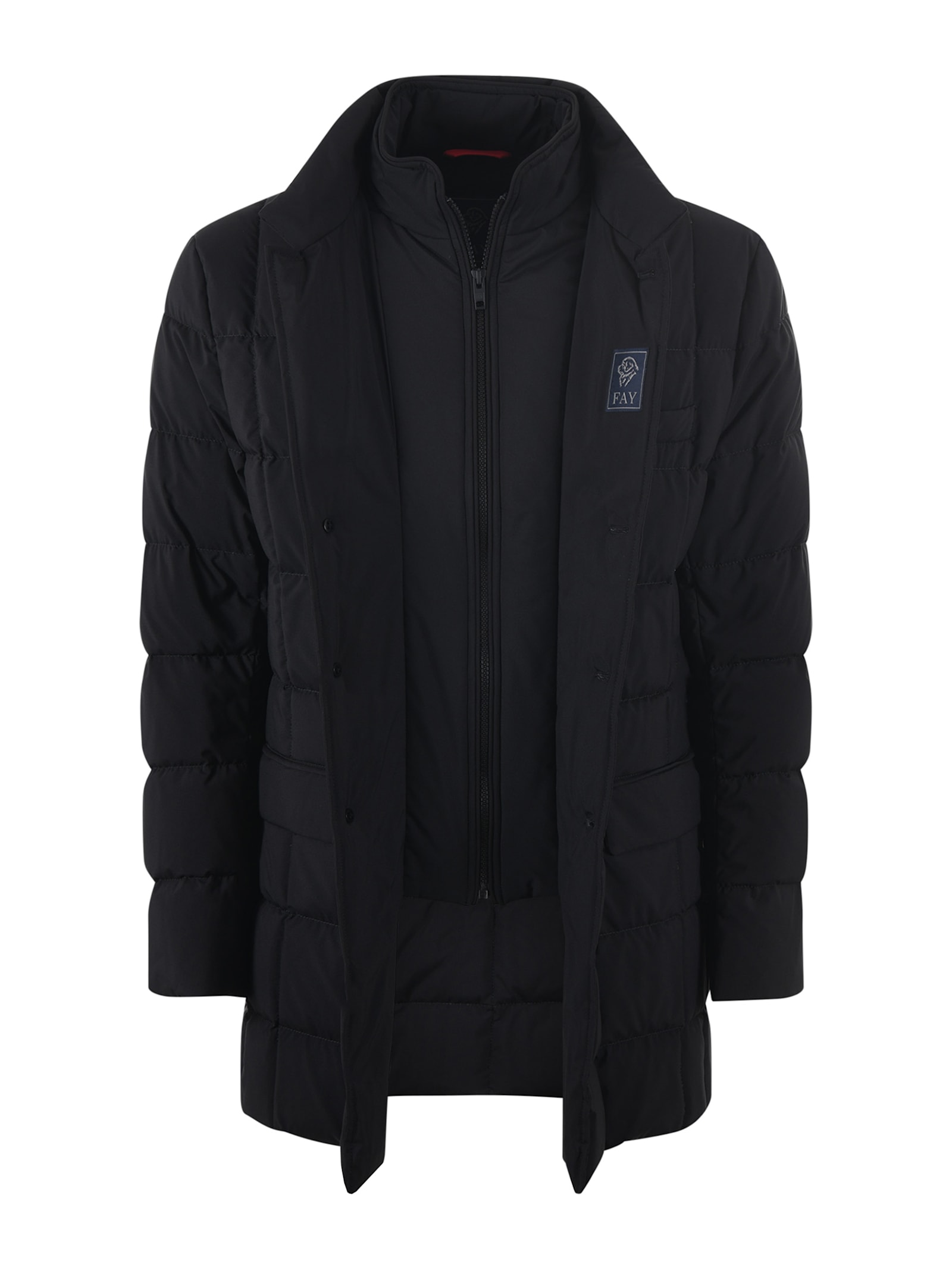 Shop Fay Down Jacket In Black