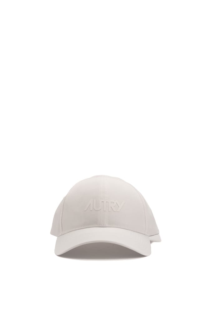 Autry Hat With Logo In White