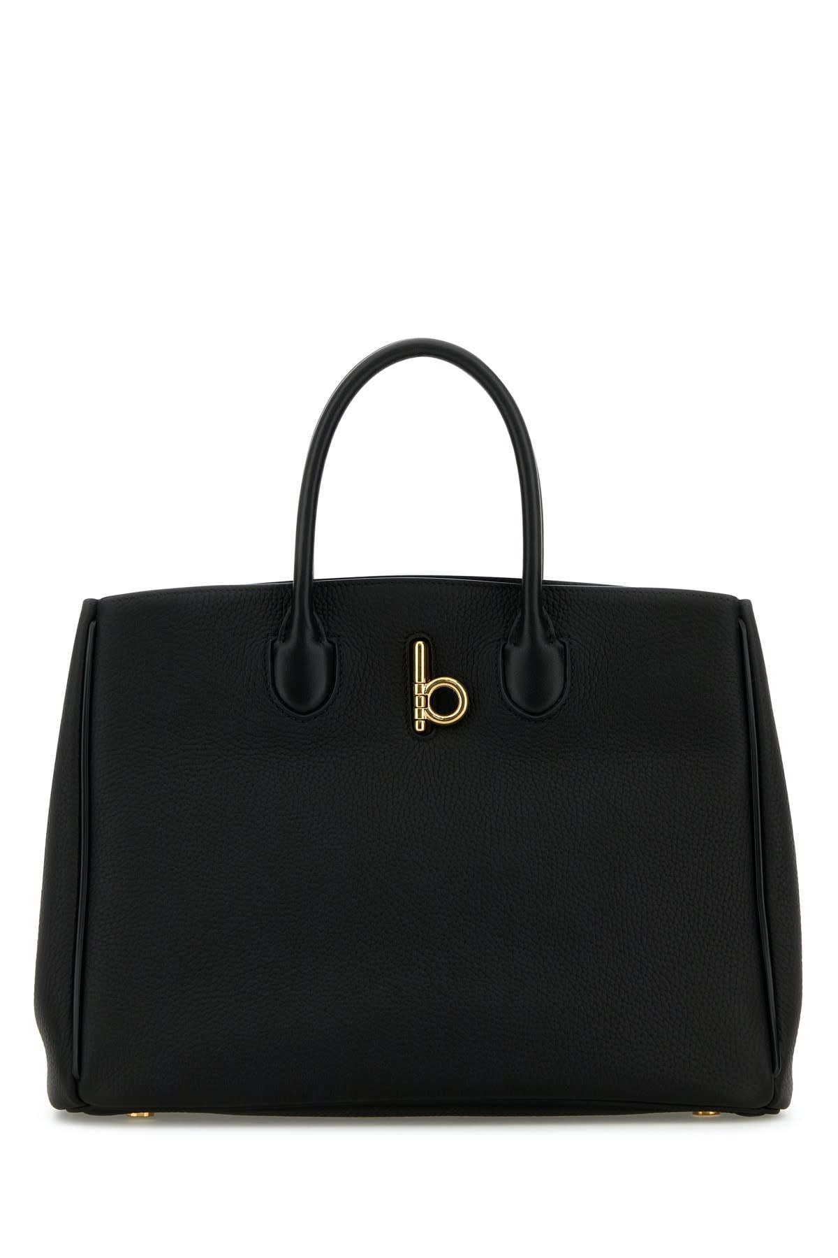 Shop Burberry Ll S Rocking Horse Tote Lgl In Black