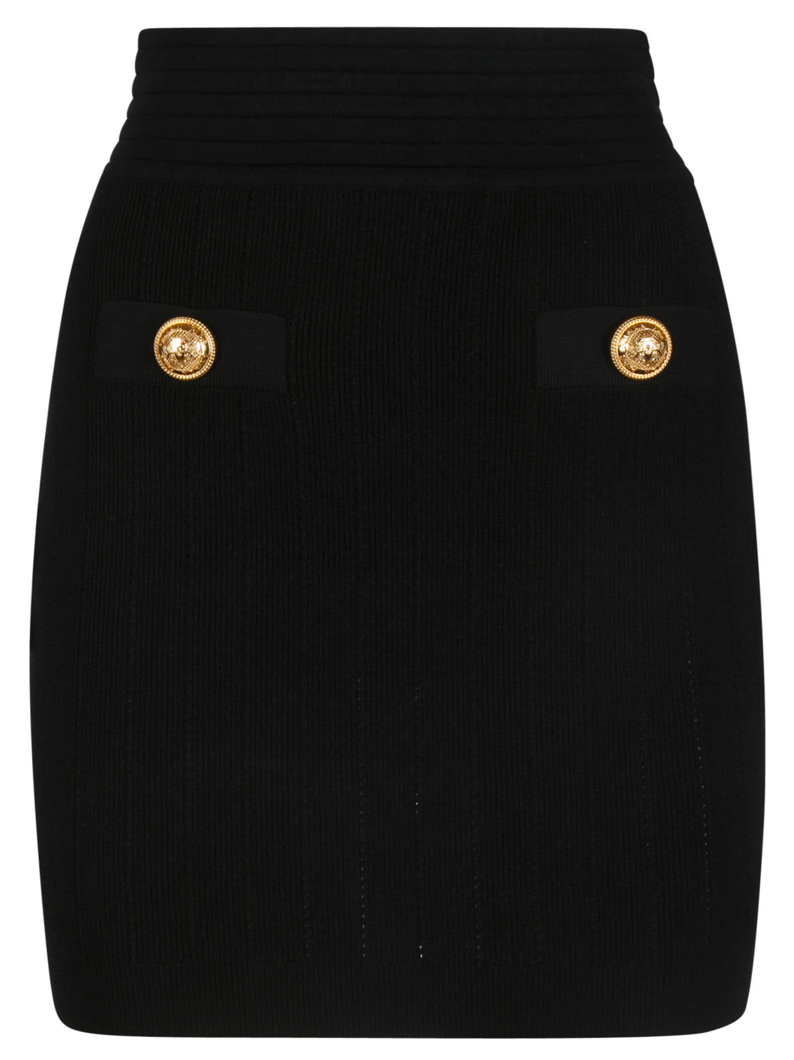 Balmain High-waist Skirt